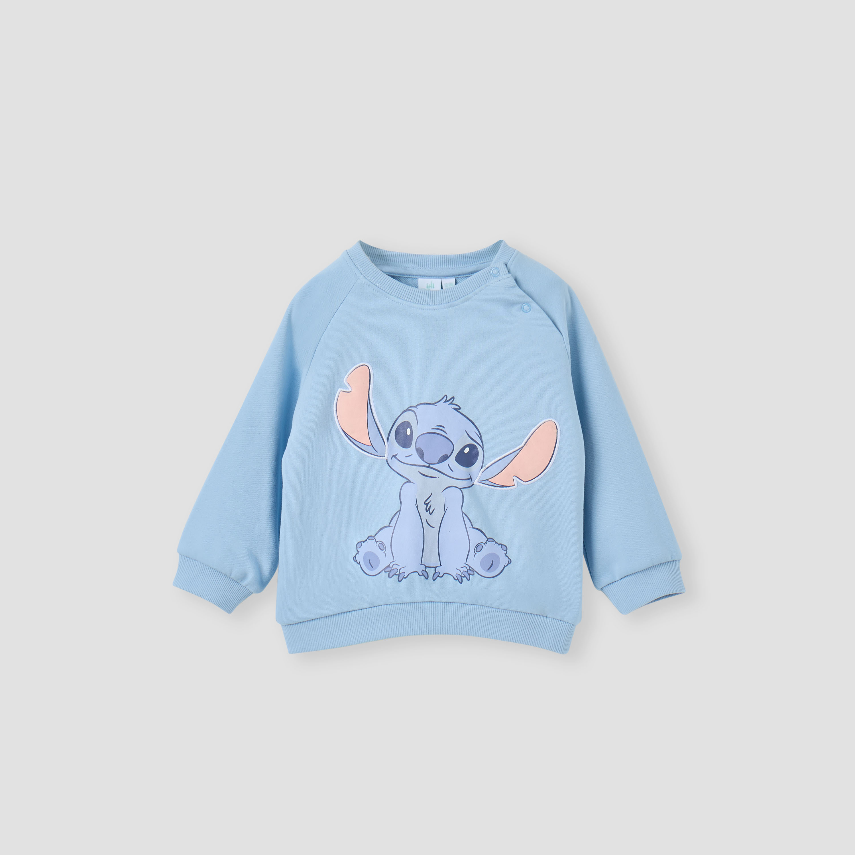 Disney Stitch Print Sweatshirt and Joggers Set-baby-boys-clothing-setsandcoords-image-2
