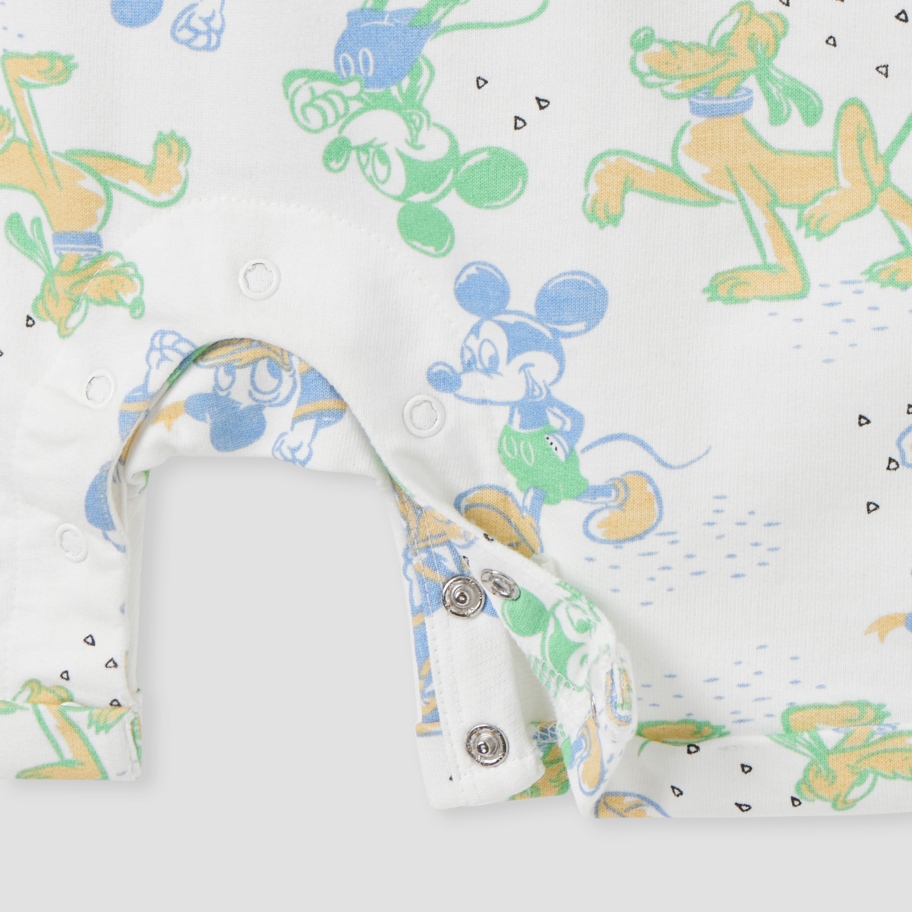 Disney Mickey Mouse and Friends Print Dungaree and T-shirt Set-baby-boys-clothing-setsandcoords-image-5