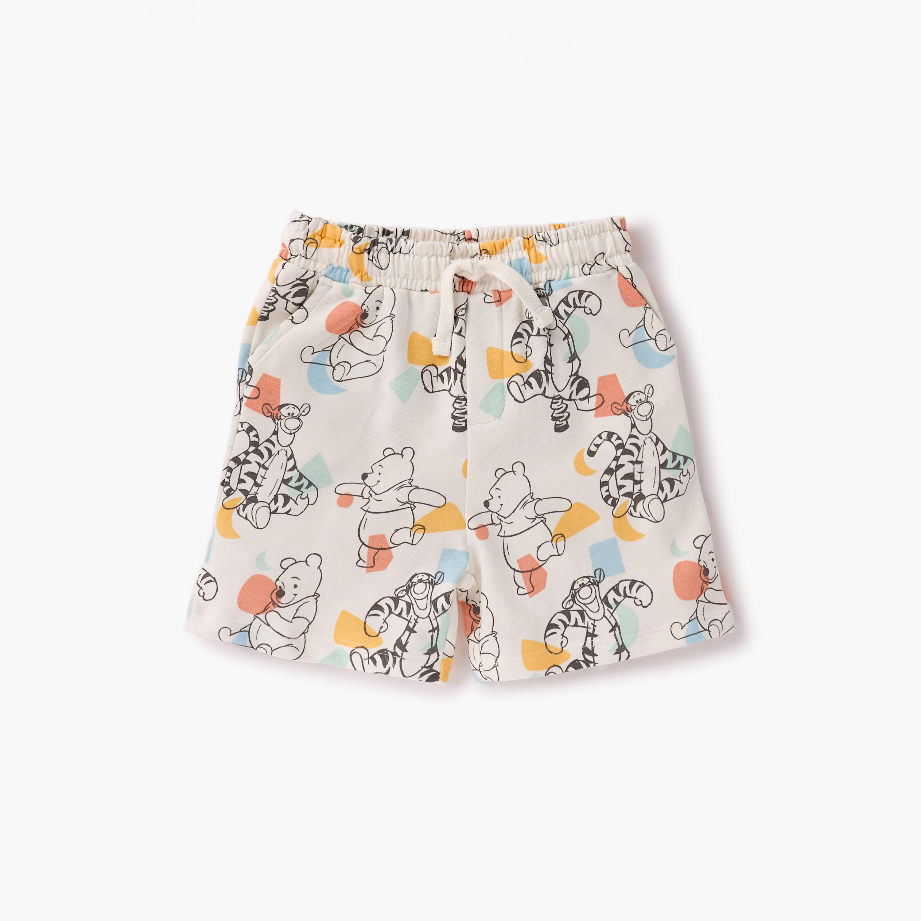 Disney All-Over Winnie The Pooh Print T-shirt and Shorts Set-baby-boys-clothing-setsandcoords-image-3