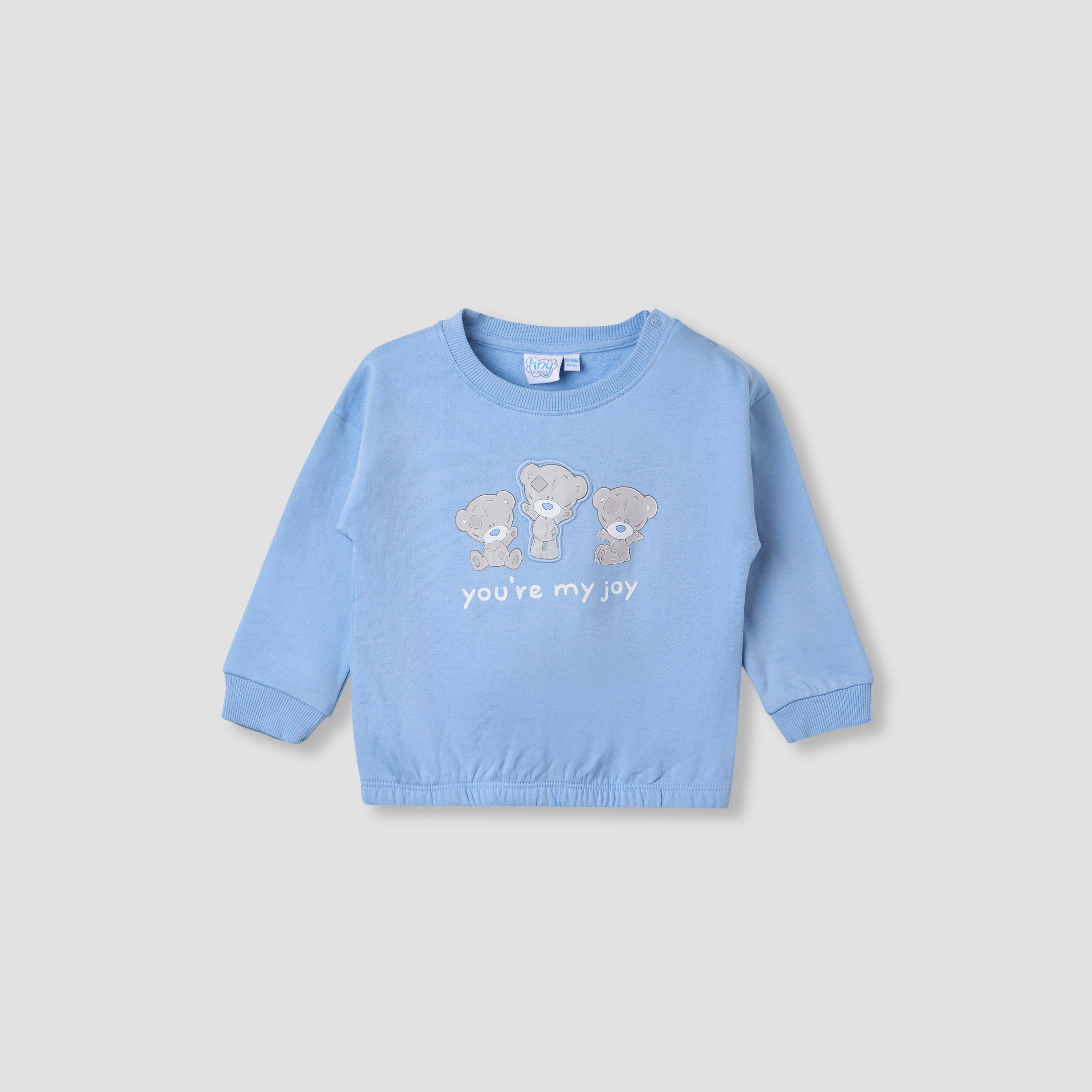 طقم سويت شيرت بزخارف وبنطلون رياضي من كارت بلانش-baby-boys-clothing-setsandcoords-image-2