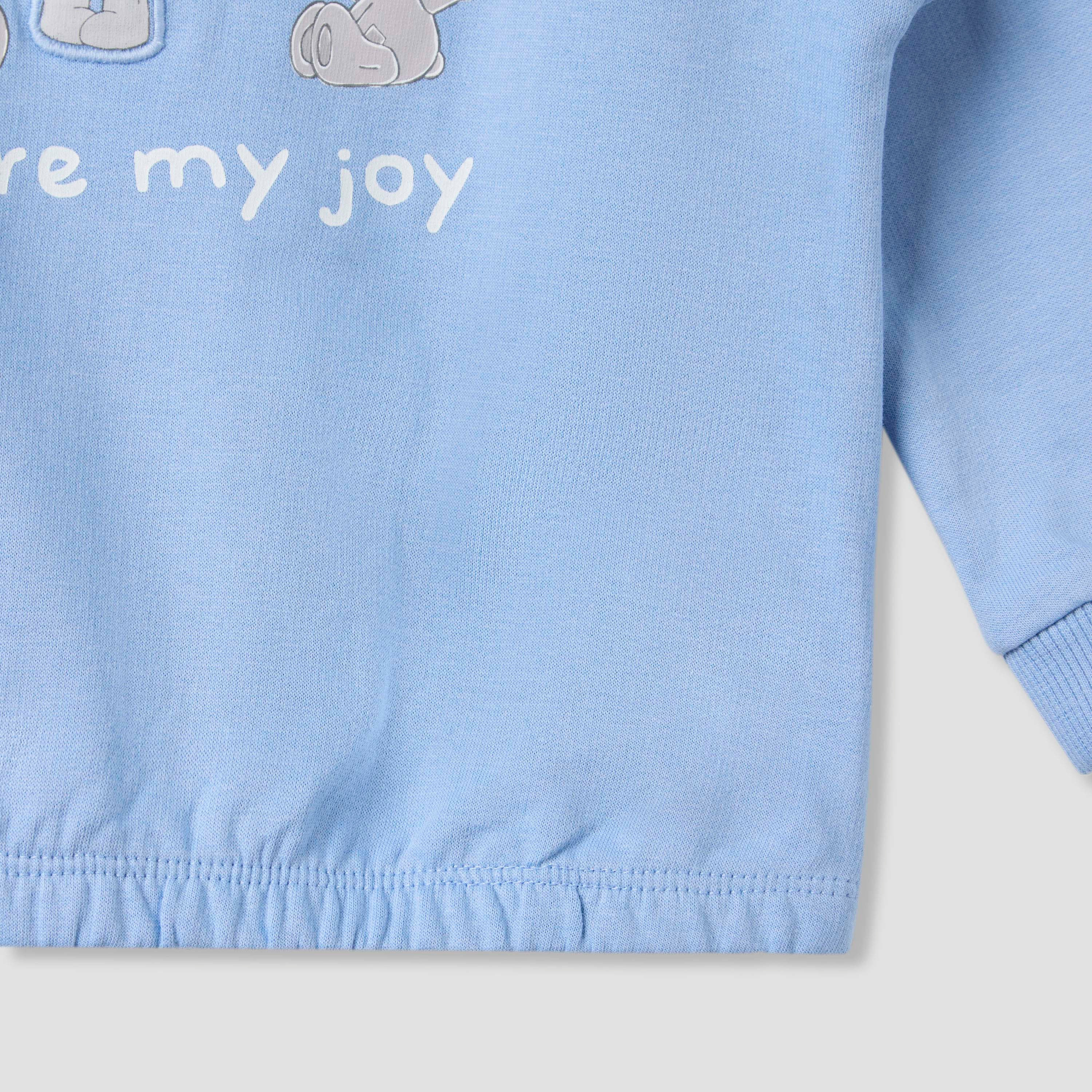 طقم سويت شيرت بزخارف وبنطلون رياضي من كارت بلانش-baby-boys-clothing-setsandcoords-image-5