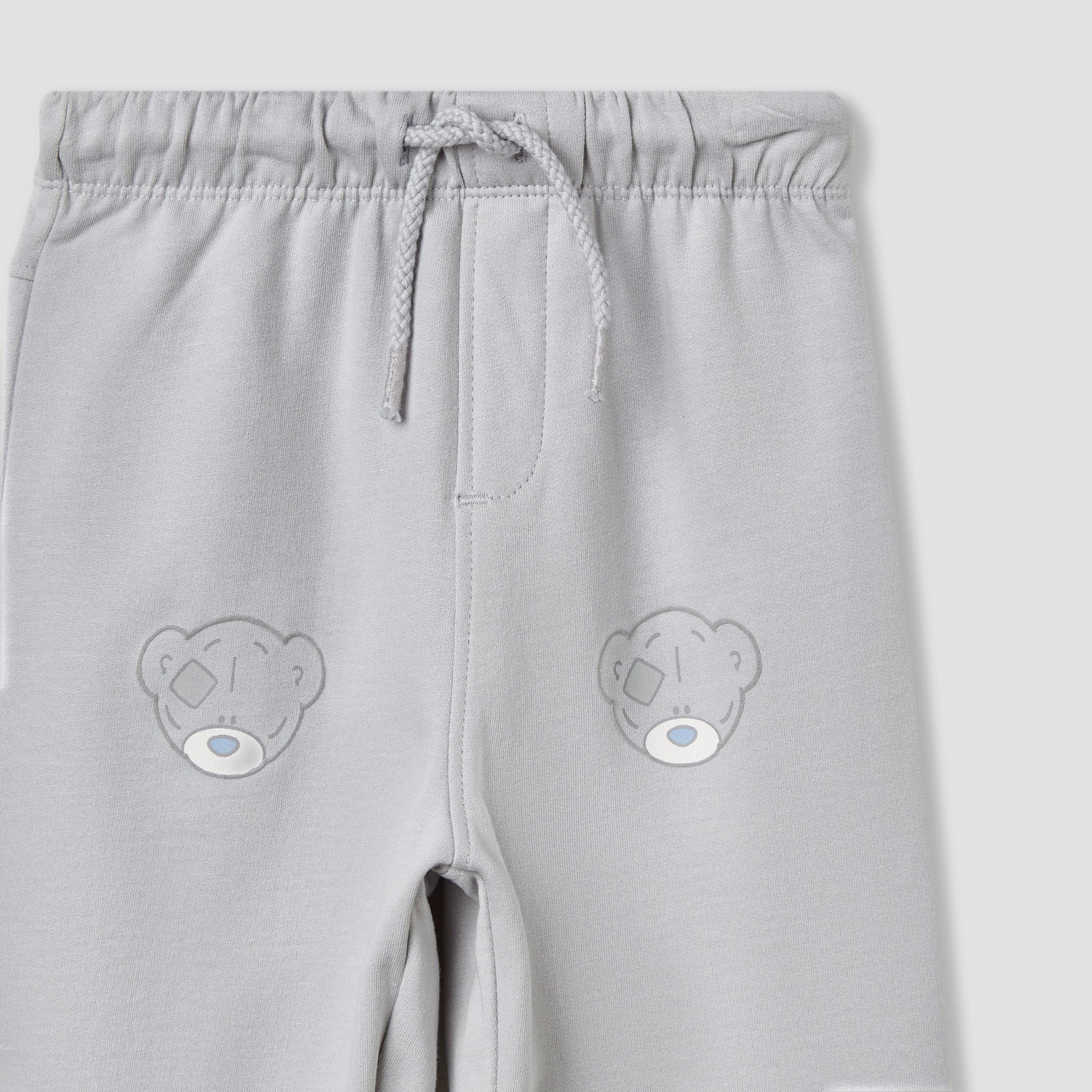 طقم بنطلون رياضي وسويت شيرت بقبعة وزخارف دب من كارت بلانش-baby-boys-clothing-setsandcoords-image-7