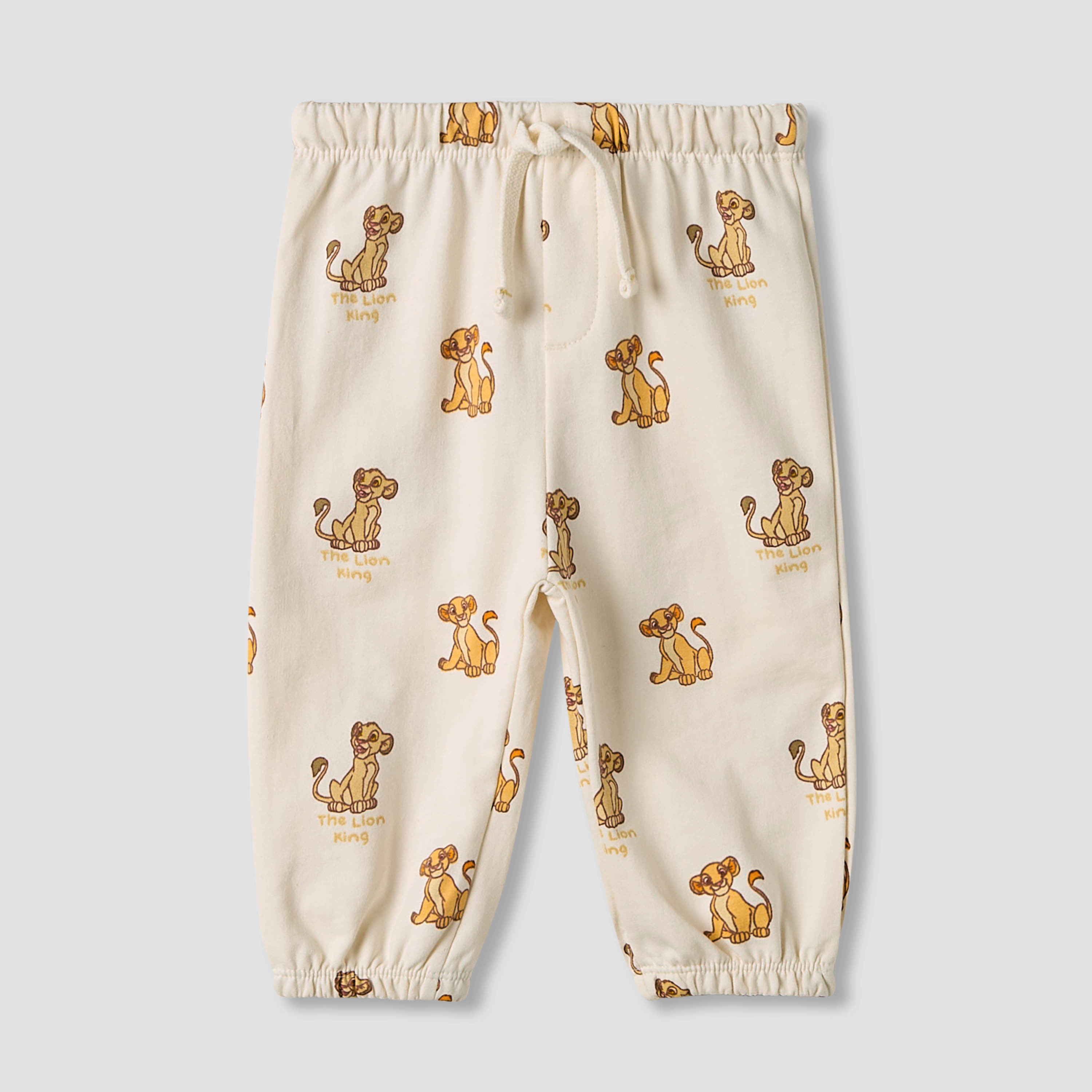 Disney Boys Sweatshirt and Joggers Set with Lion King Print - Cotton - Long Sleeves - Crew Neck-baby-boys-clothing-winterwear-setsandcoords-image-3