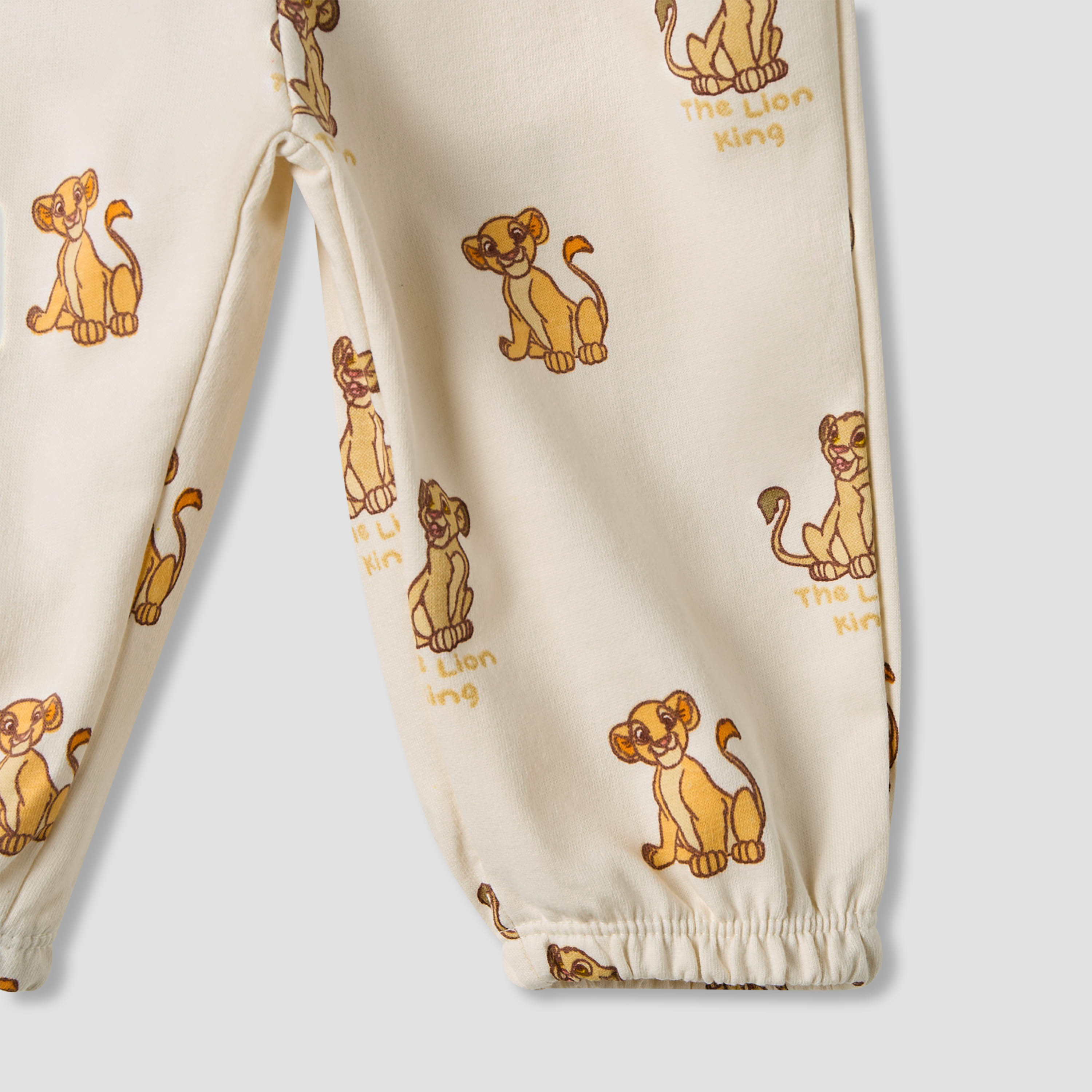 Disney Boys Sweatshirt and Joggers Set with Lion King Print - Cotton - Long Sleeves - Crew Neck-baby-boys-clothing-winterwear-setsandcoords-image-7