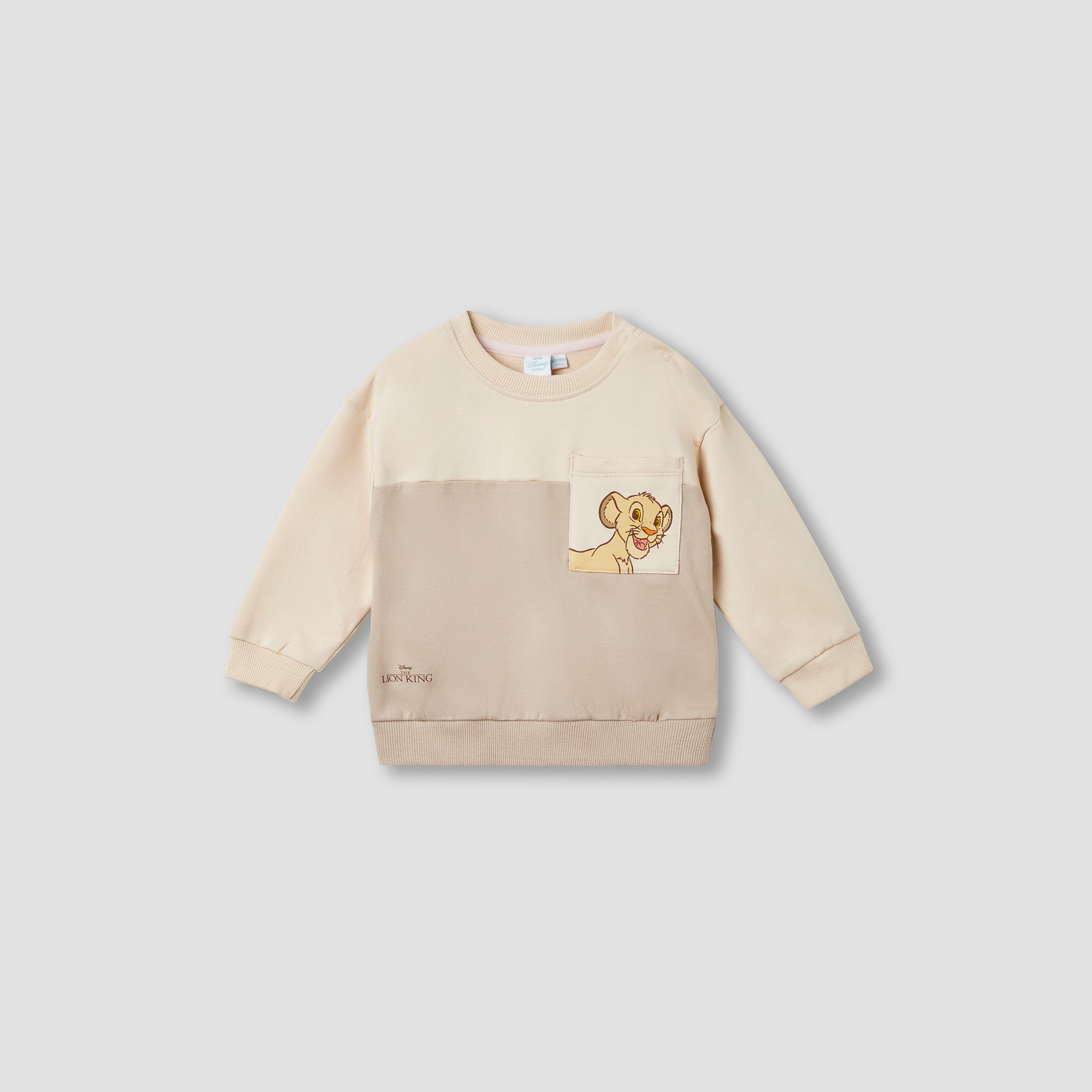 Disney Lion King Print Sweatshirt and Joggers Set-baby-boys-clothing-winterwear-setsandcoords-image-2
