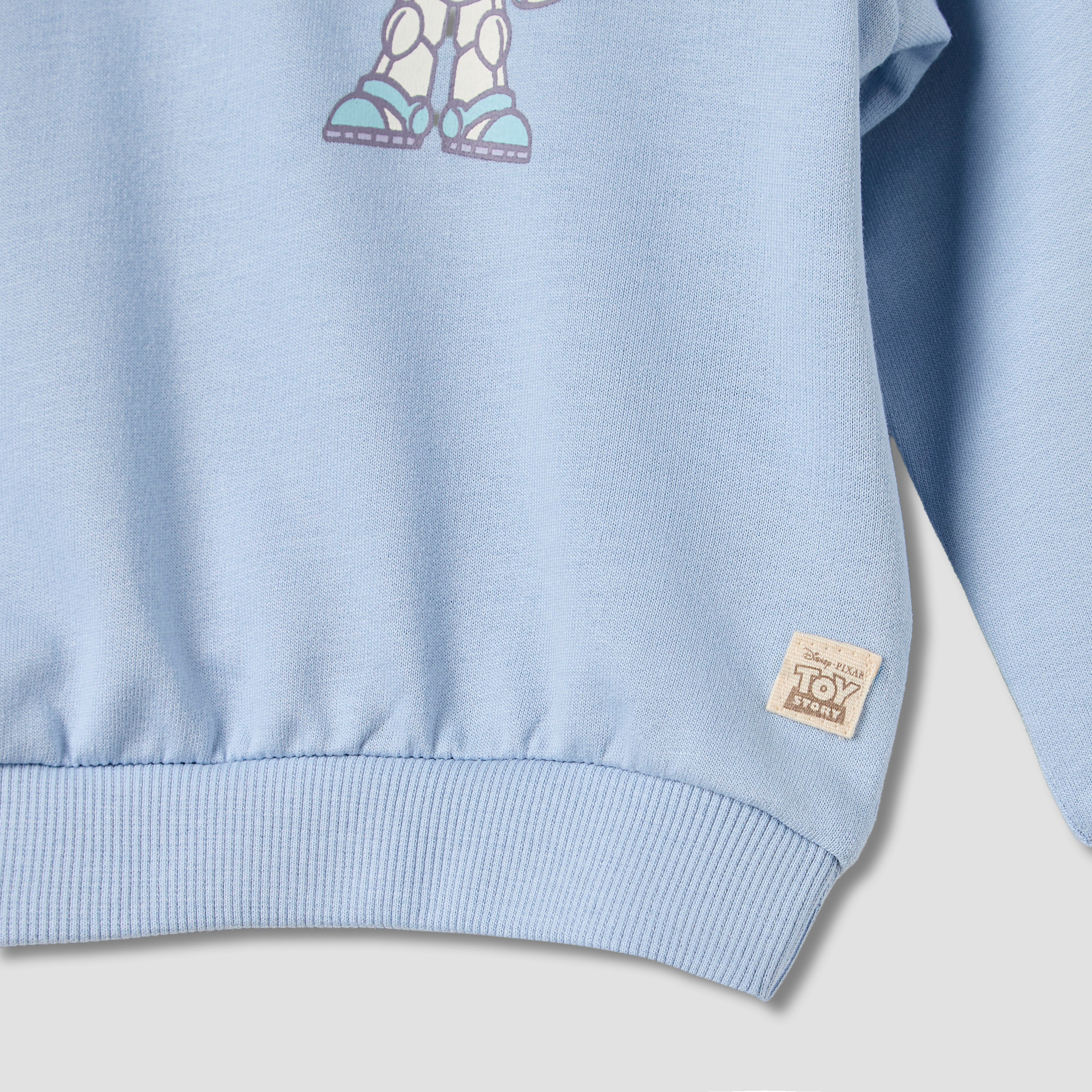 Buzz Lightyear Print Sweatshirt and Jogger Set-baby-boys-clothing-winterwear-setsandcoords-image-5