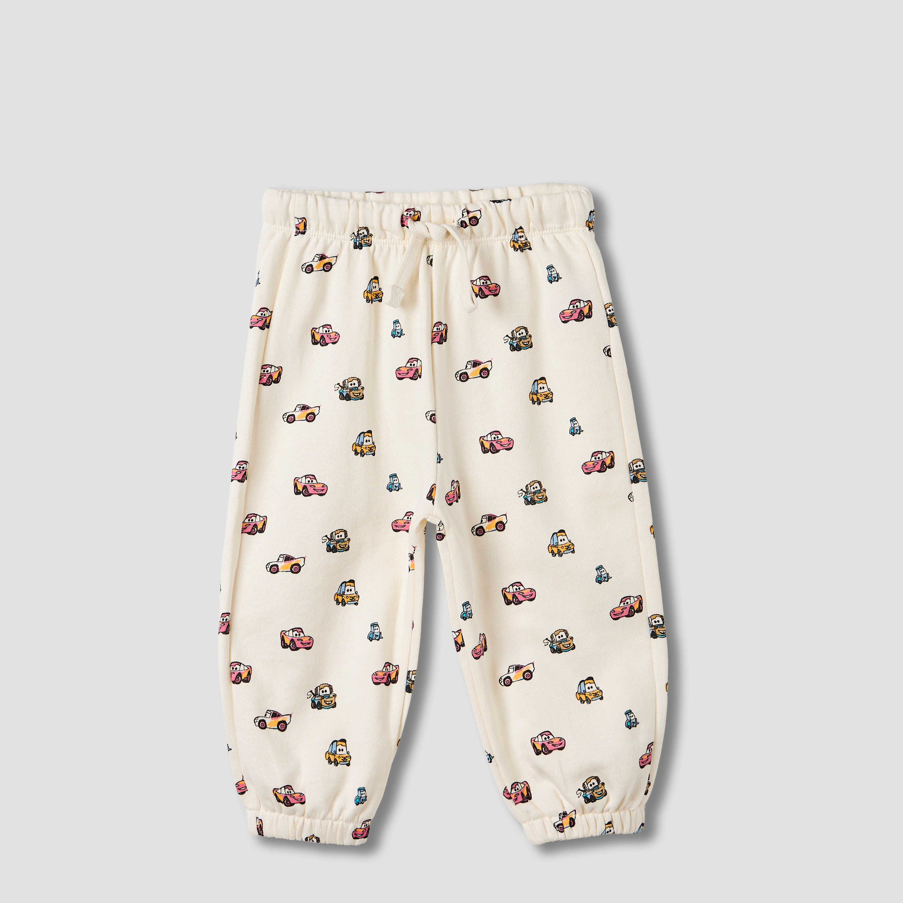 Disney Cars Print Hooded Sweatshirt and Jogger Set-baby-boys-clothing-setsandcoords-image-3