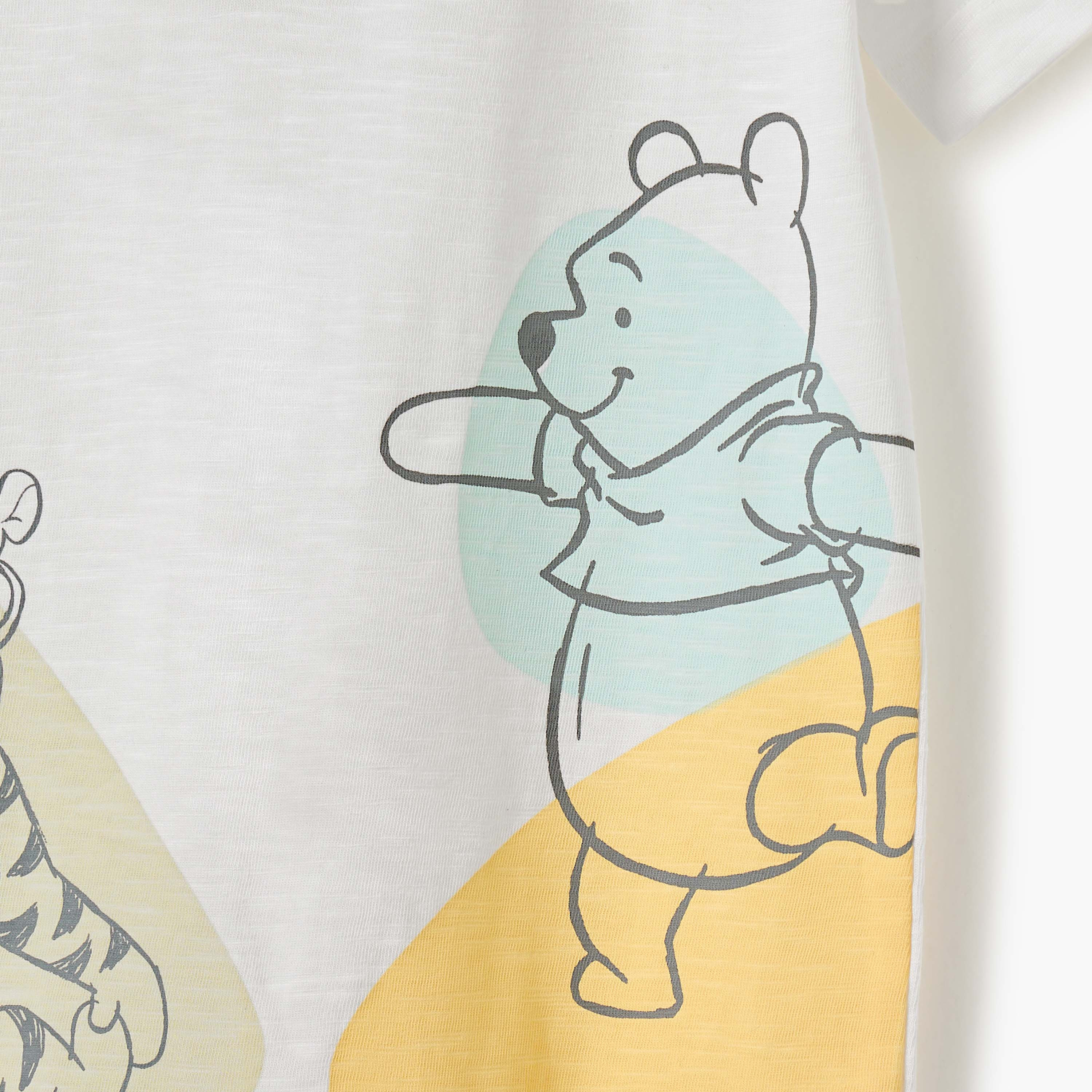 أفرولات بطبعات ويني ذا بوه وأزرار كبس من ديزني - طقم من قطعتين-baby-boys-clothing-rompers-image-5