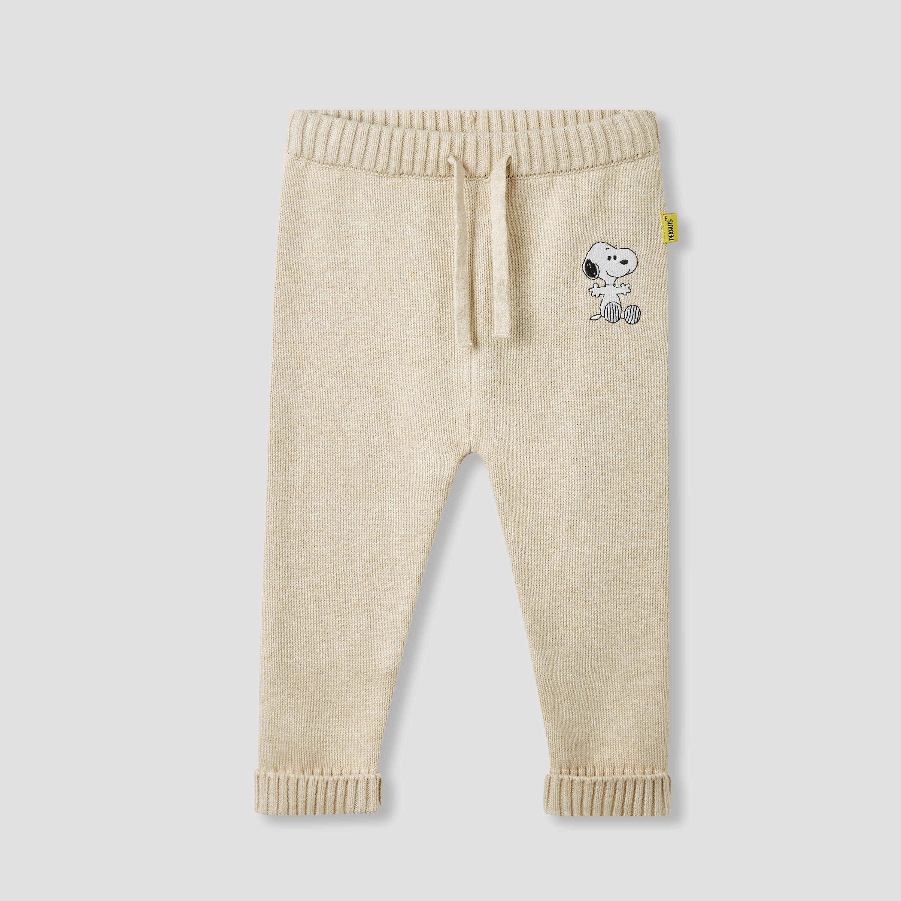 Snoopy Print Sweater and Pants Set-baby-boys-clothing-winterwear-setsandcoords-image-3