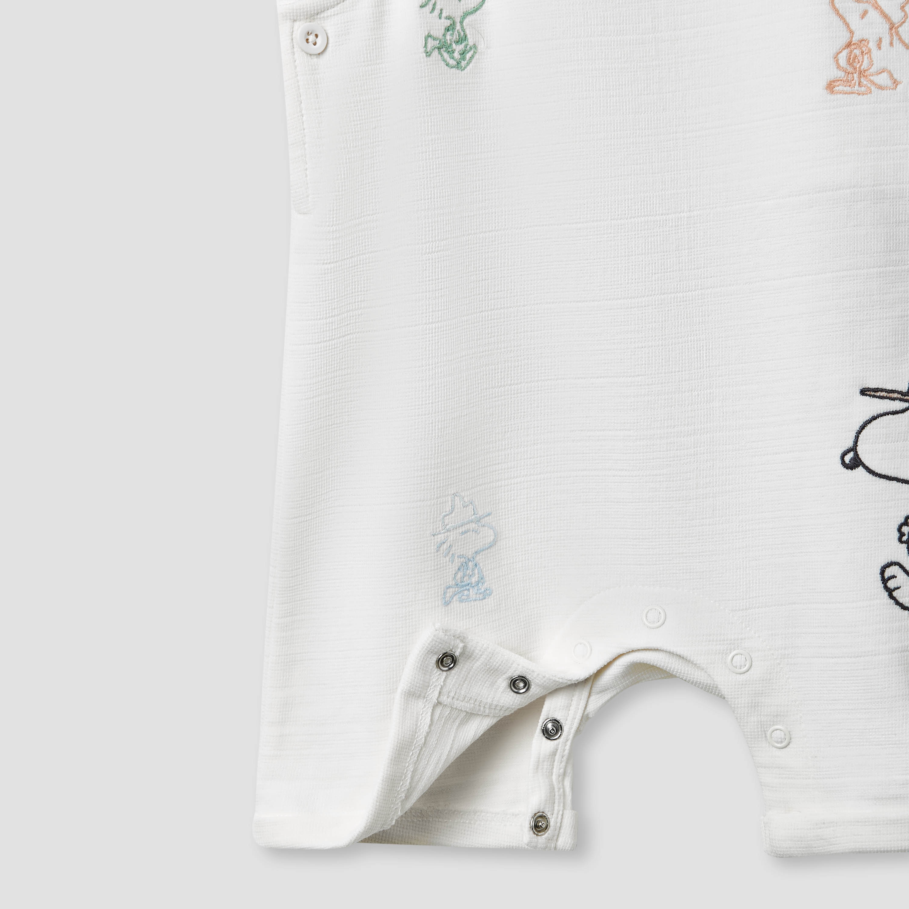 Snoopy Print Dungaree and T-shirt Set-baby-boys-clothing-setsandcoords-image-5