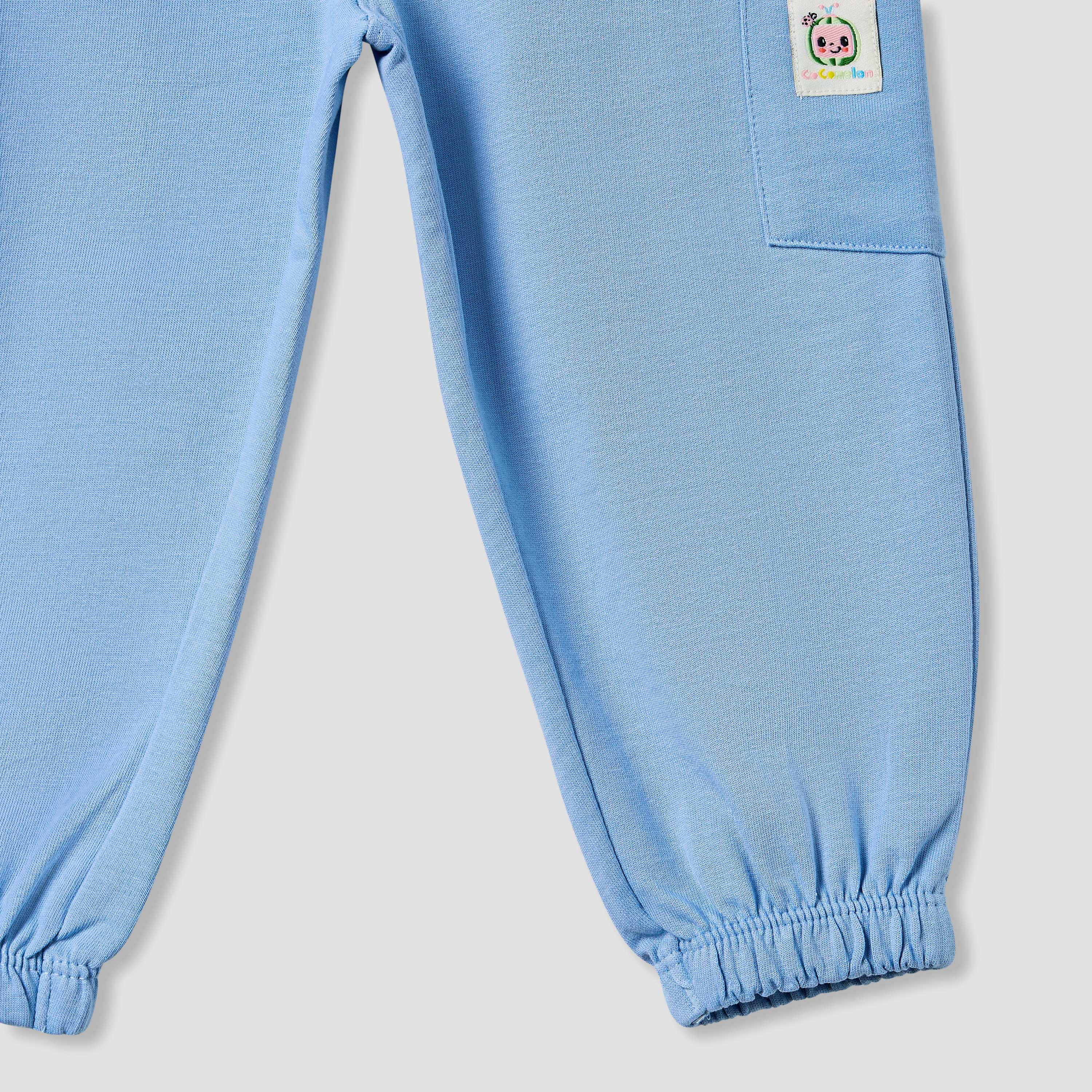 MoonBug Boys Sweatshirt and Joggers Set with Cocomelon Print - Cotton - Long Sleeves - Crew Neck-baby-boys-clothing-winterwear-setsandcoords-image-7