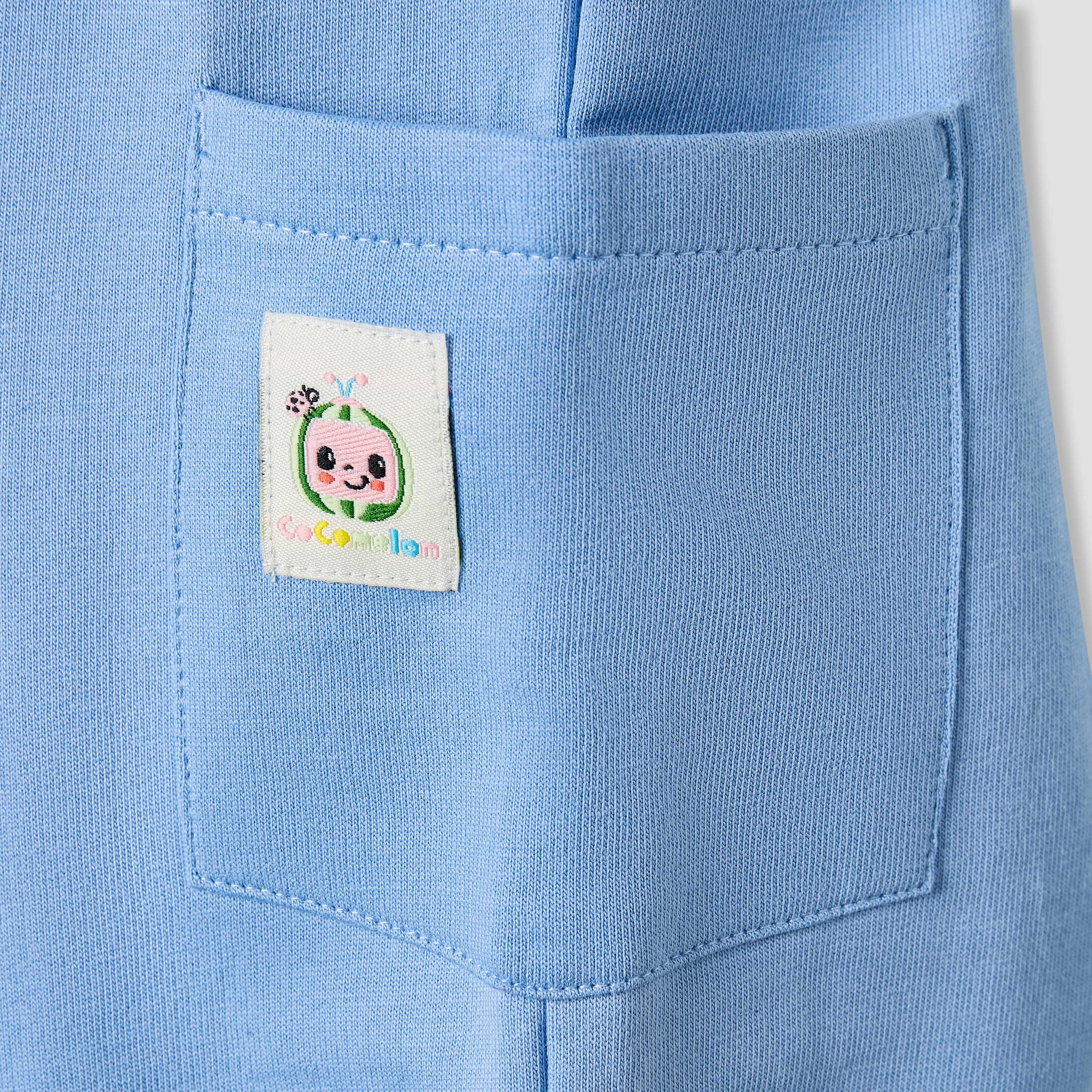 MoonBug Boys Sweatshirt and Joggers Set with Cocomelon Print - Cotton - Long Sleeves - Crew Neck-baby-boys-clothing-winterwear-setsandcoords-image-8