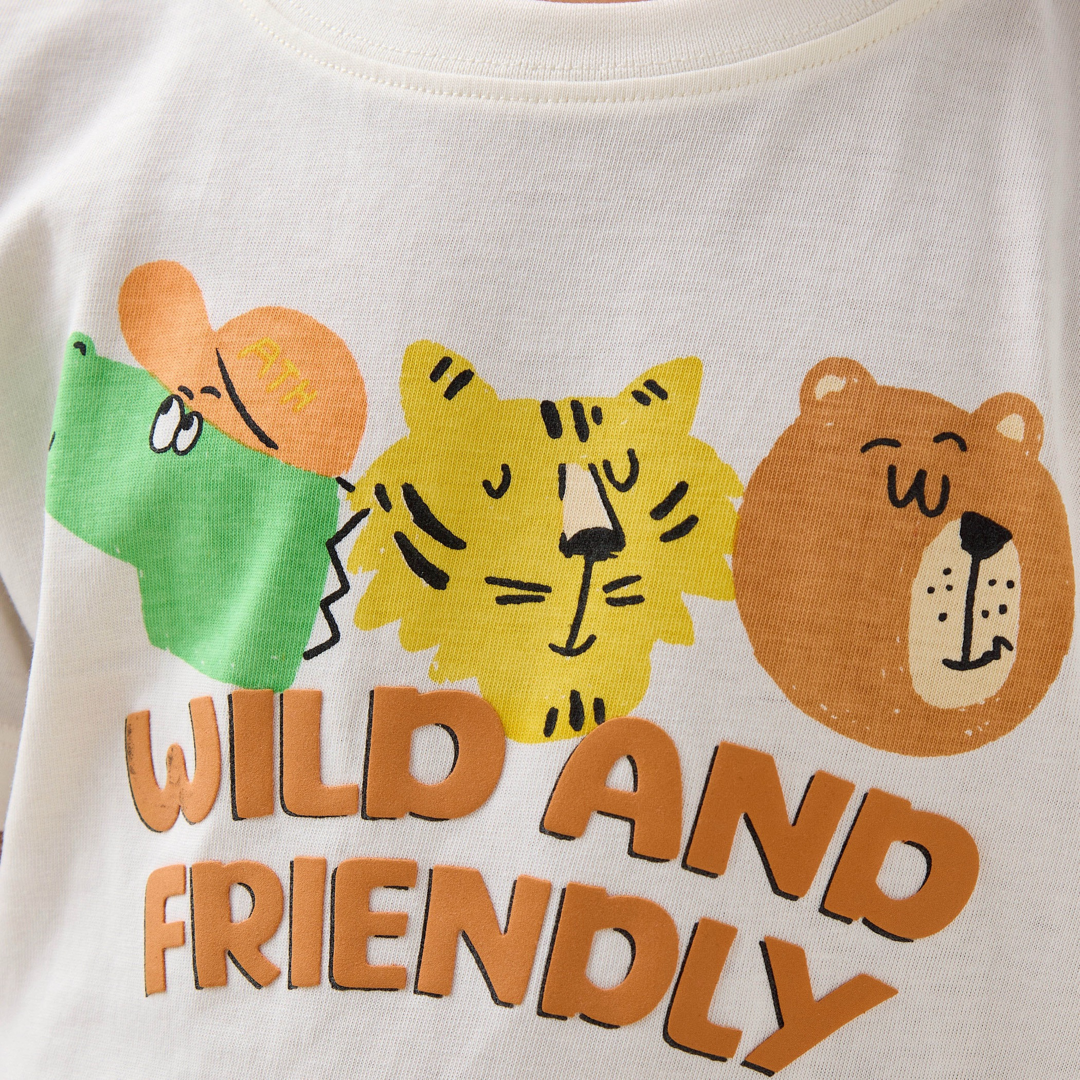 تيشيرت بأكمام قصيرة وطبعات حيوانات من جونيورز-boys-clothing-tshirtsandpolos-image-5