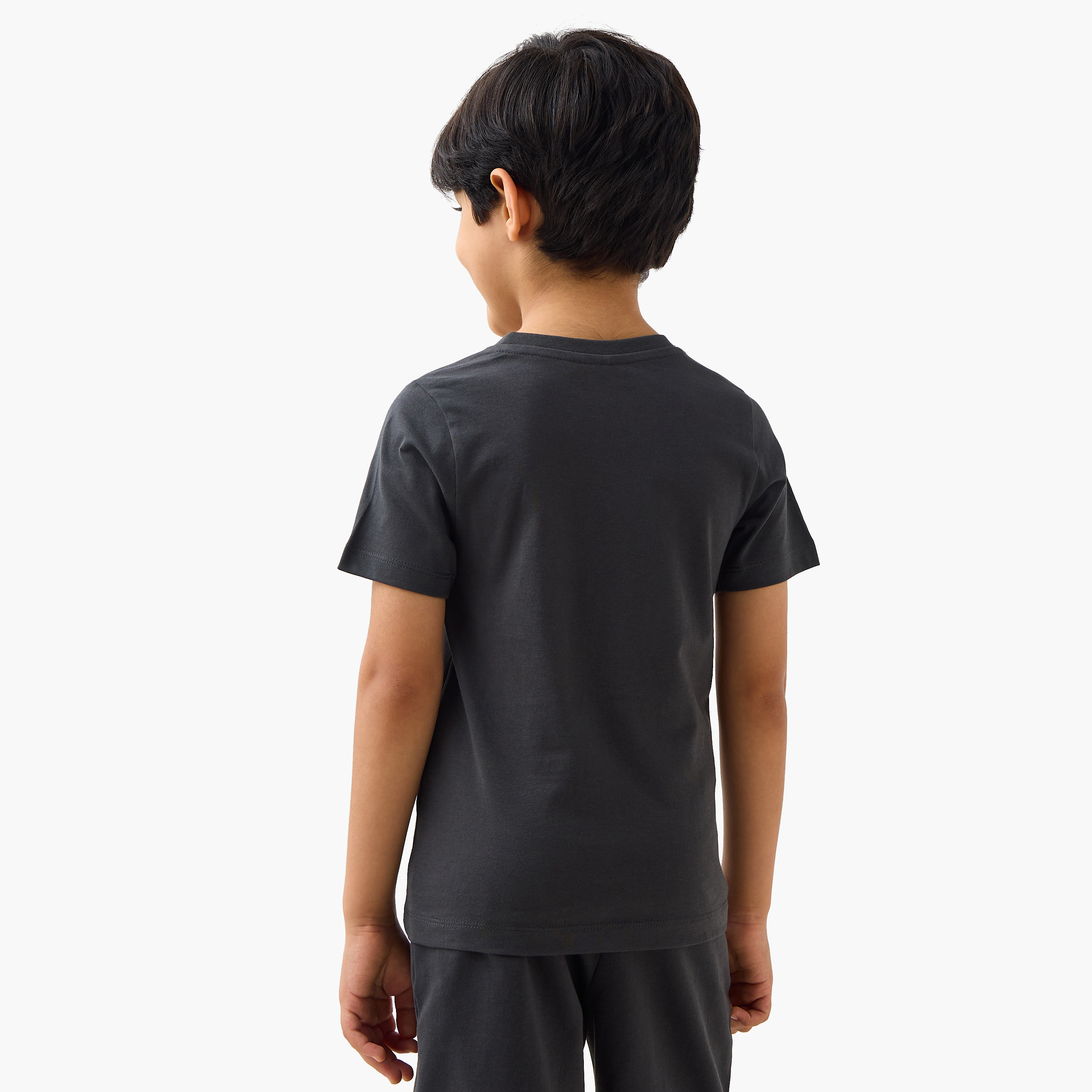 Juniors Binocular Print T-shirt with Short Sleeves-boys-clothing-tshirtsandpolos-image-3