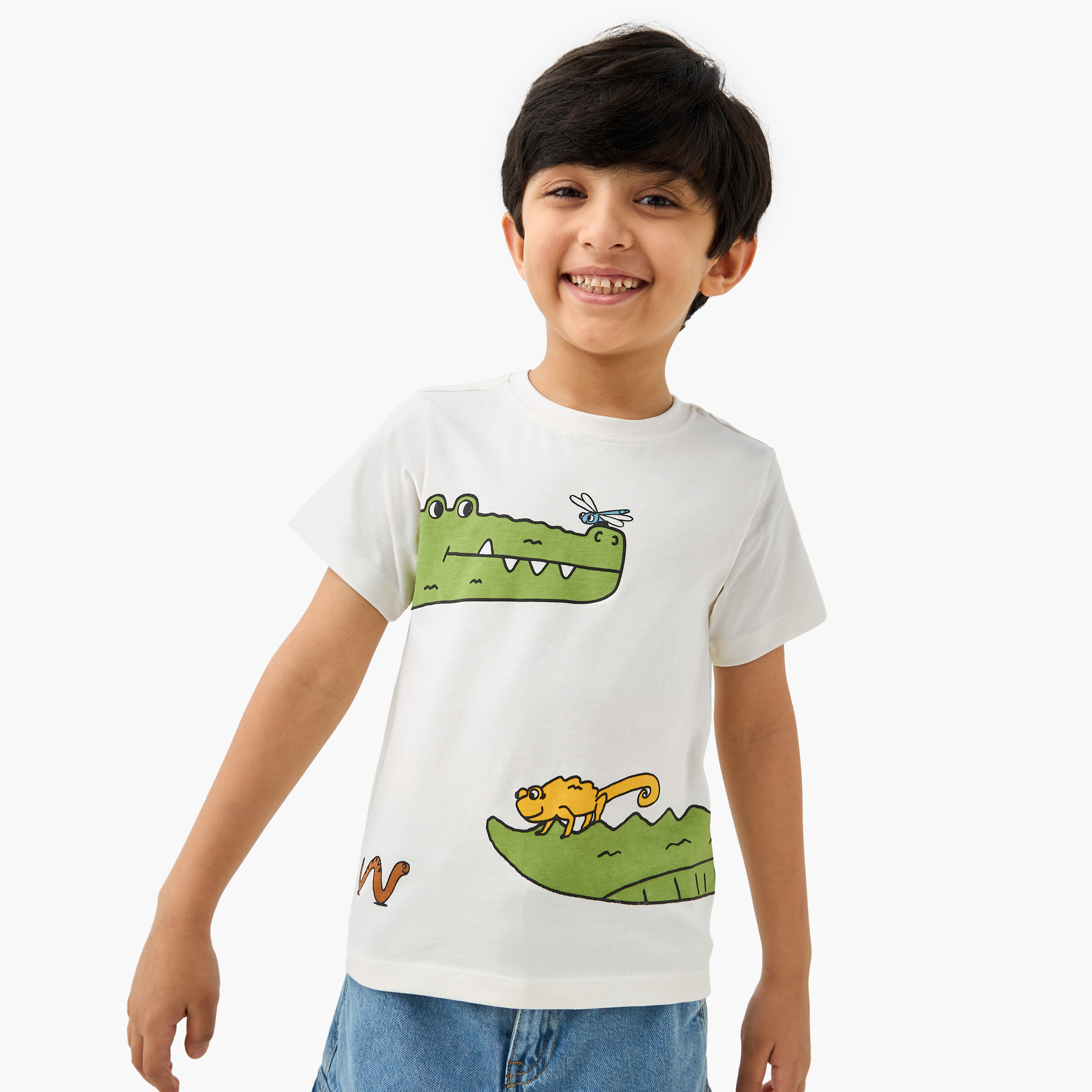 تيشيرتات متنوعة بأكمام قصيرة من جونيورز - طقم من قطعتين-boys-clothing-tshirtsandpolos-image-3