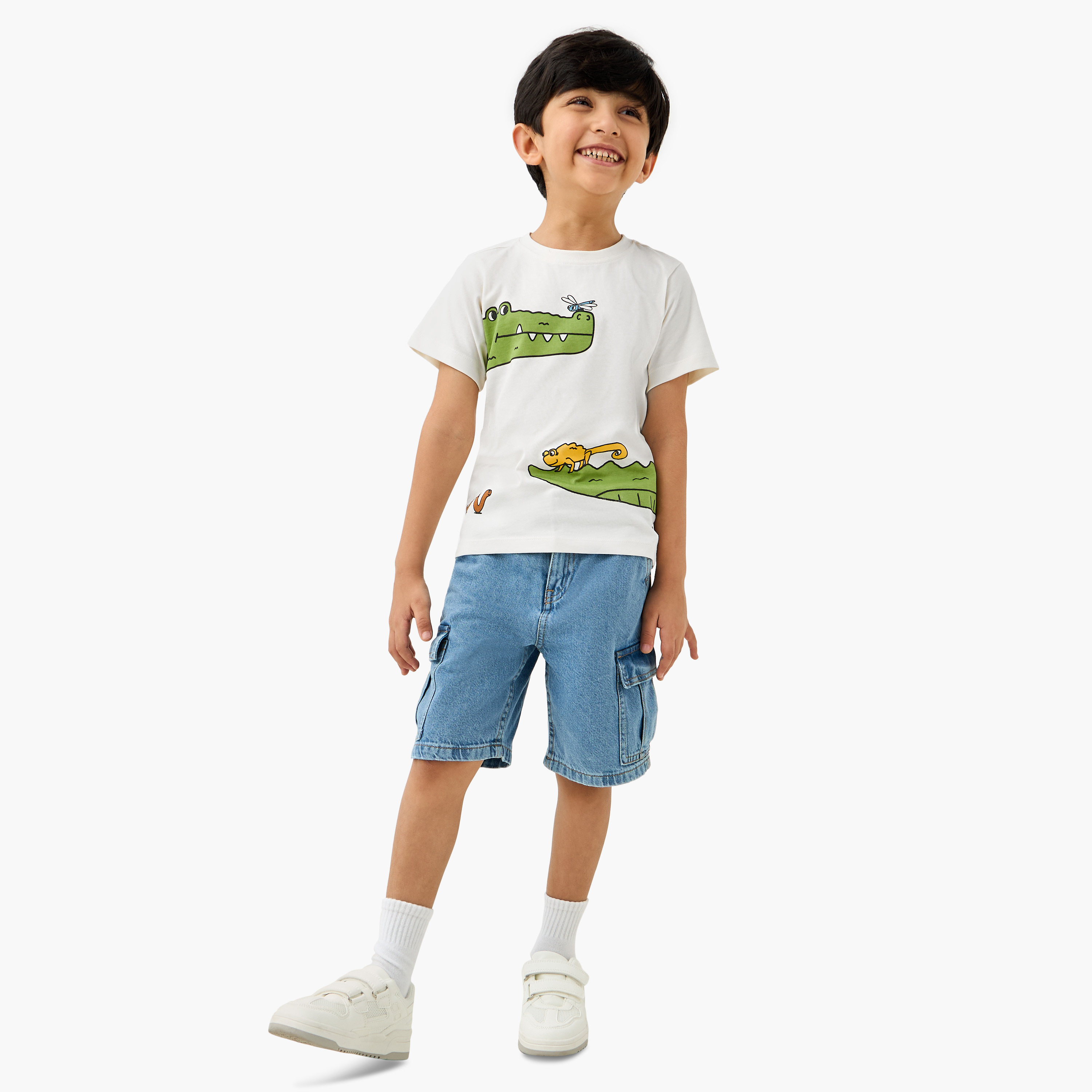 تيشيرتات متنوعة بأكمام قصيرة من جونيورز - طقم من قطعتين-boys-clothing-tshirtsandpolos-image-7