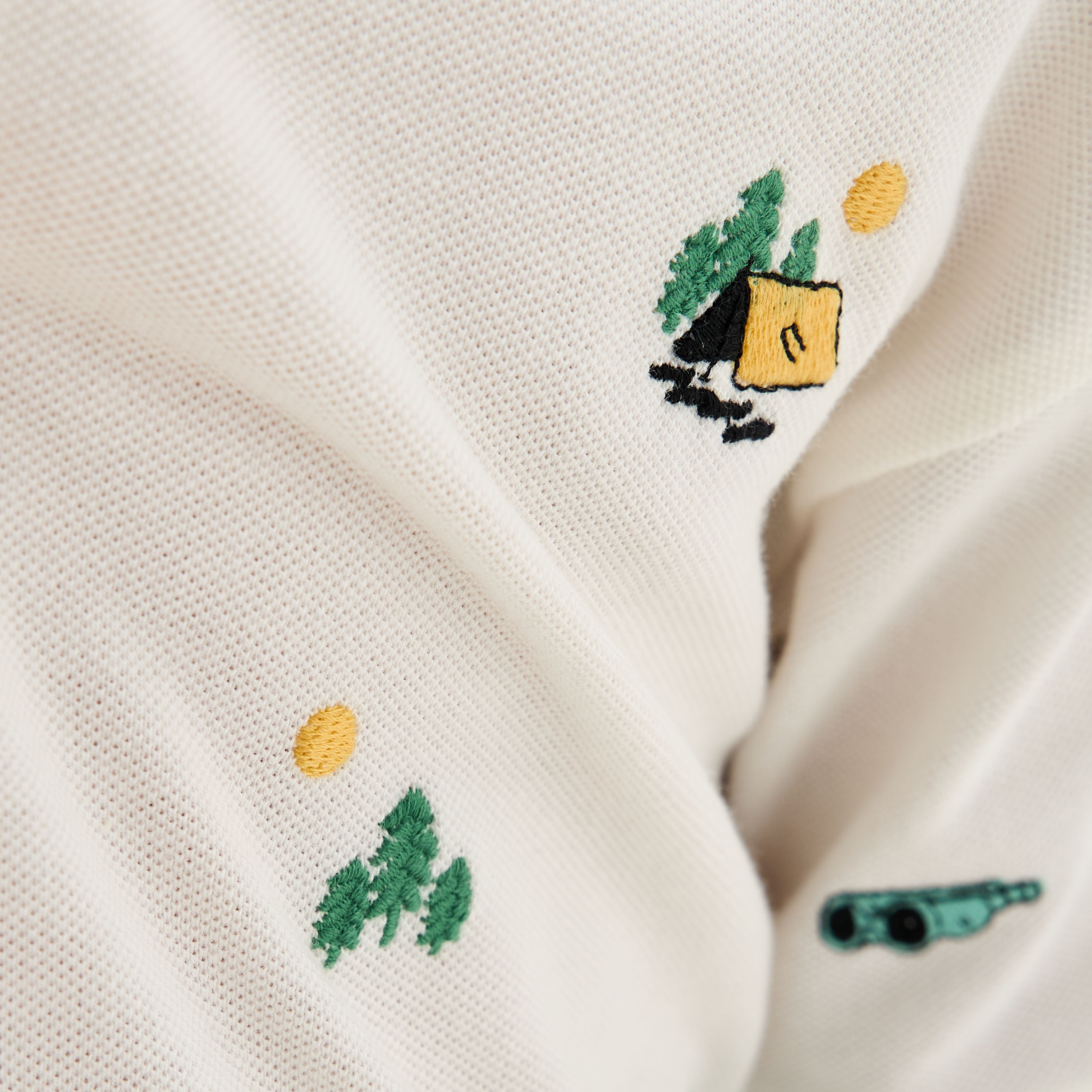 Juniors Embroidered Polo T-shirt with Short Sleeves-boys-clothing-tshirtsandpolos-image-5