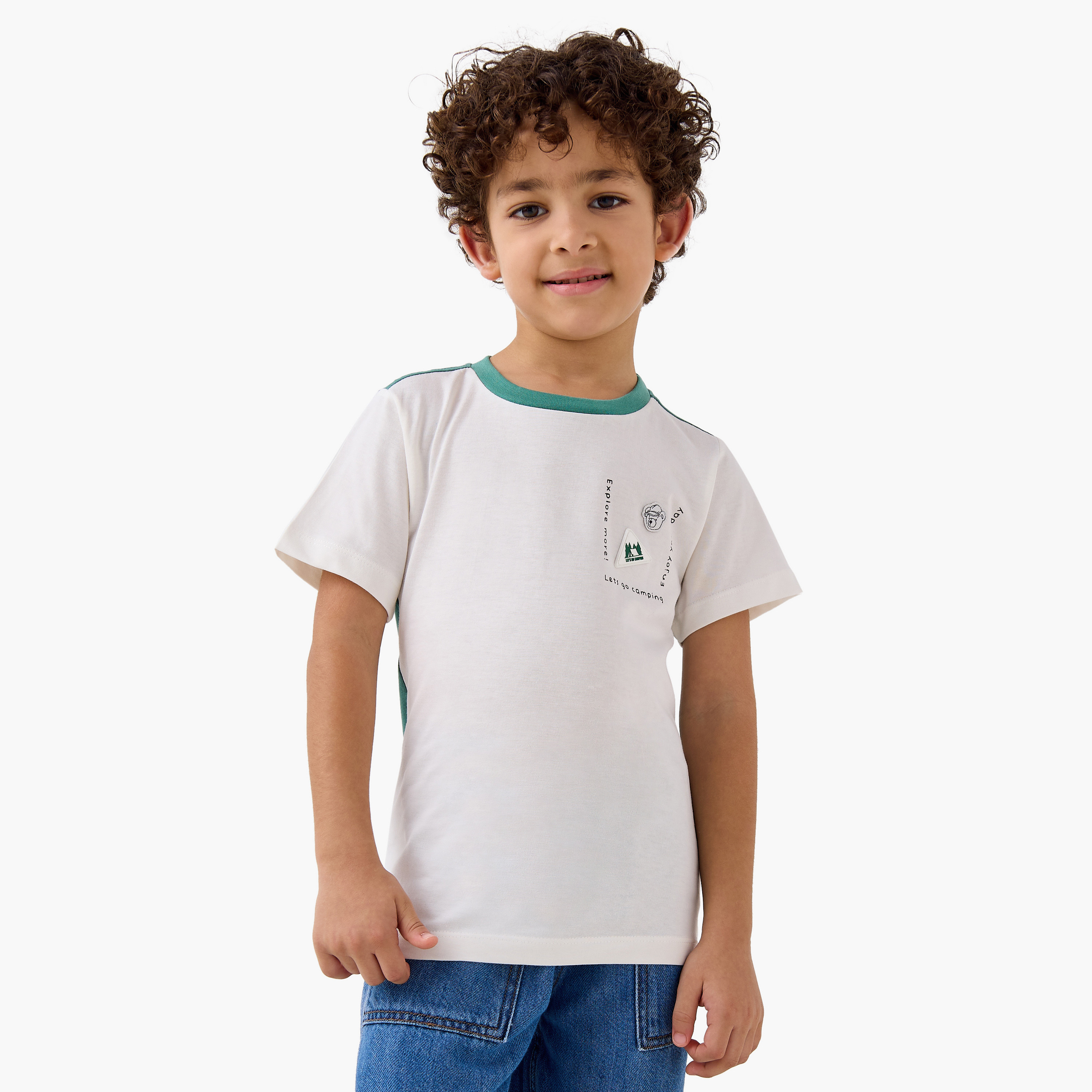 Juniors Assorted T-shirt with Short Sleeves - Set of 2-boys-clothing-tshirtsandpolos-image-2