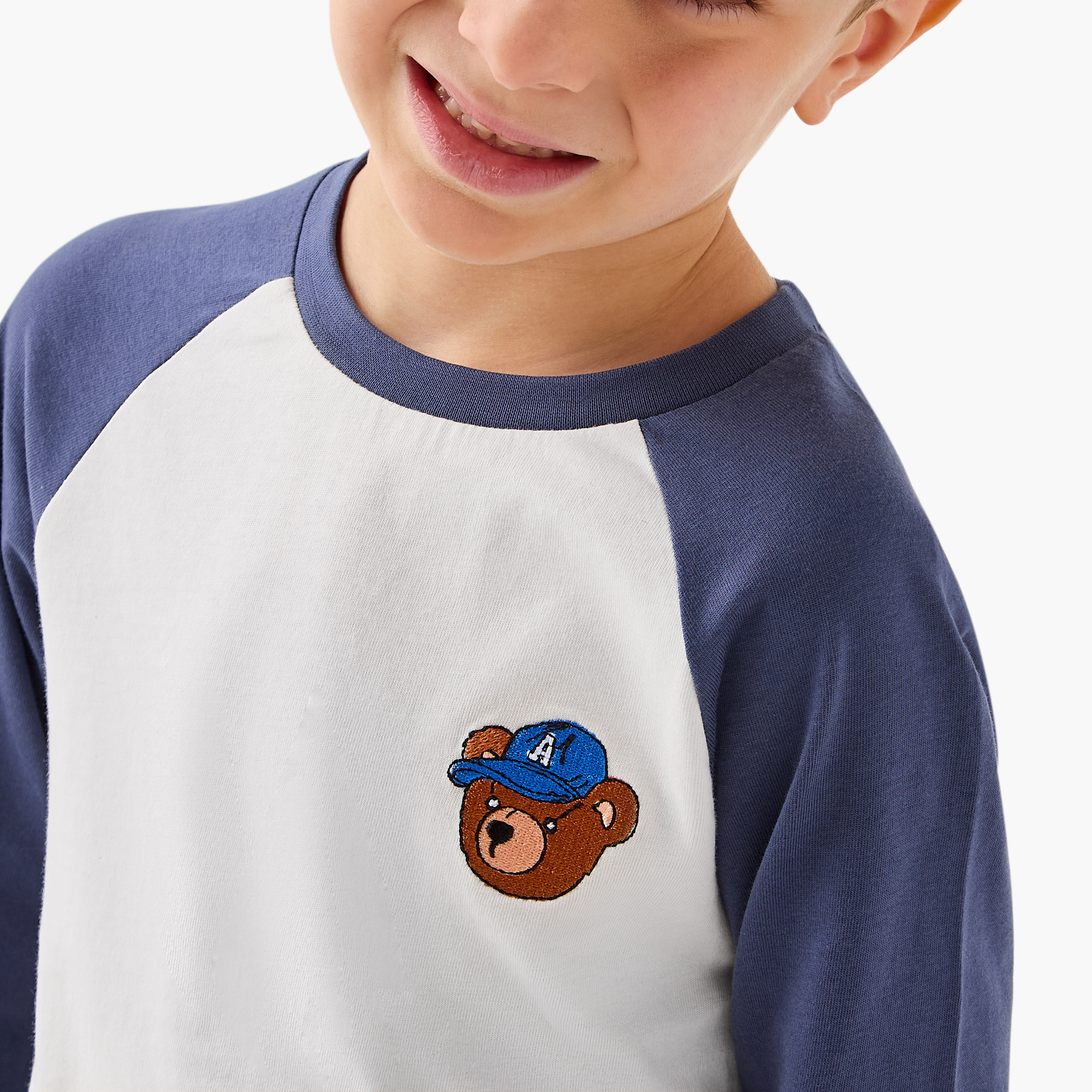 Juniors Assorted T-shirt with Long Sleeves - Set of 2-boys-clothing-tshirtsandpolos-image-4