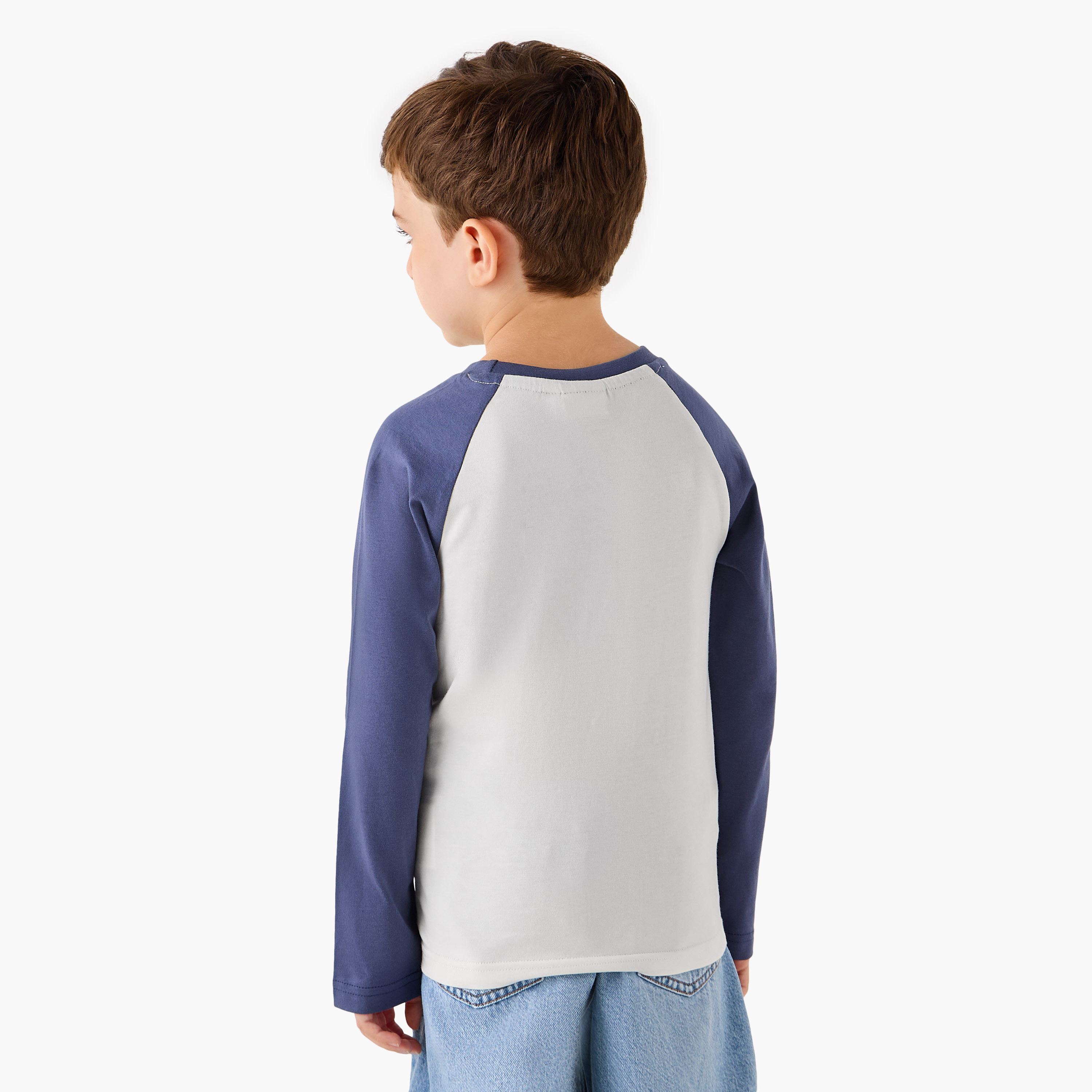 Juniors Assorted T-shirt with Long Sleeves - Set of 2-boys-clothing-tshirtsandpolos-image-5
