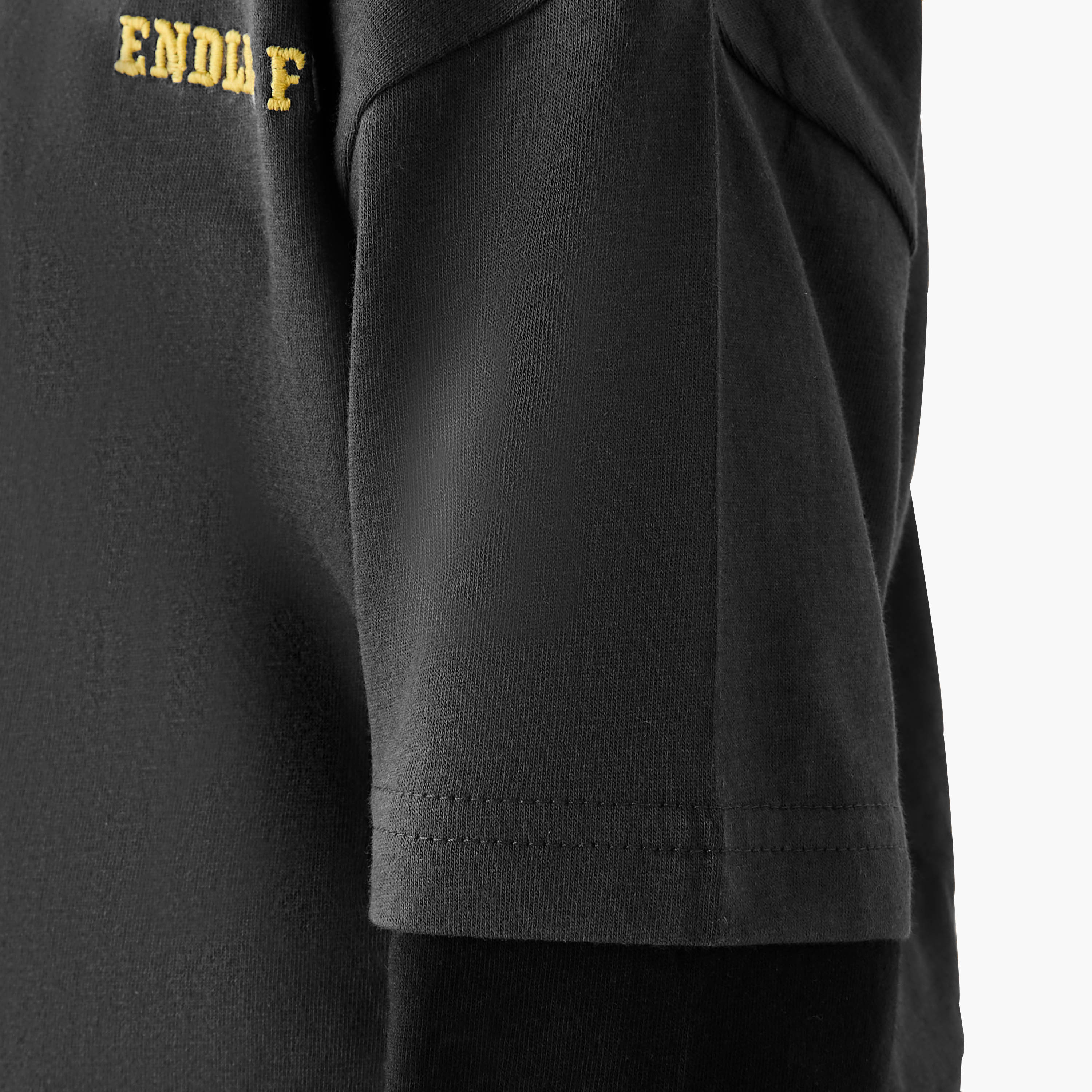 Juniors Embroidered T-shirt with Long Sleeves-boys-clothing-tshirtsandpolos-image-4