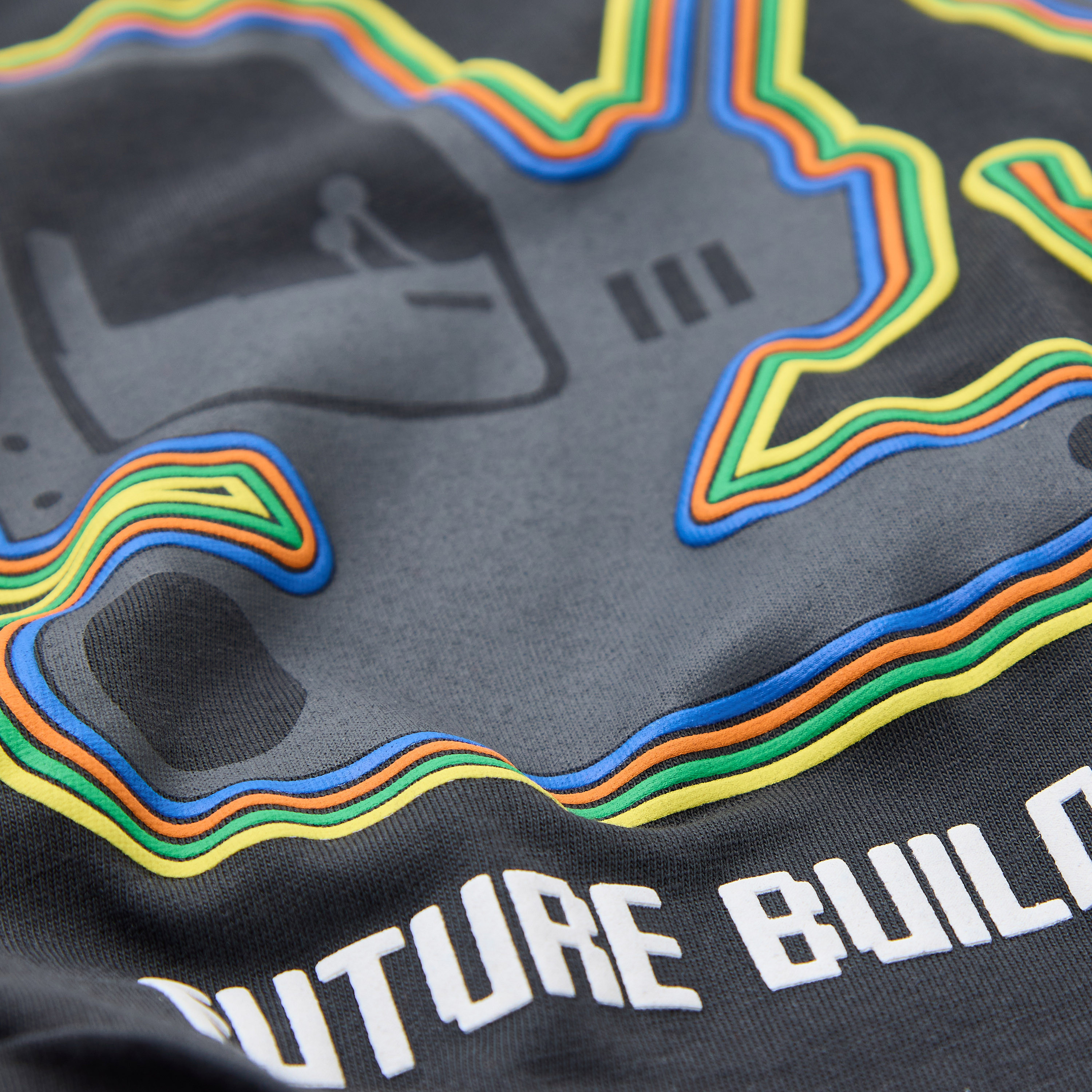 Juniors Graphic Print T-shirt with Short Sleeves-boys-clothing-tshirtsandpolos-image-5