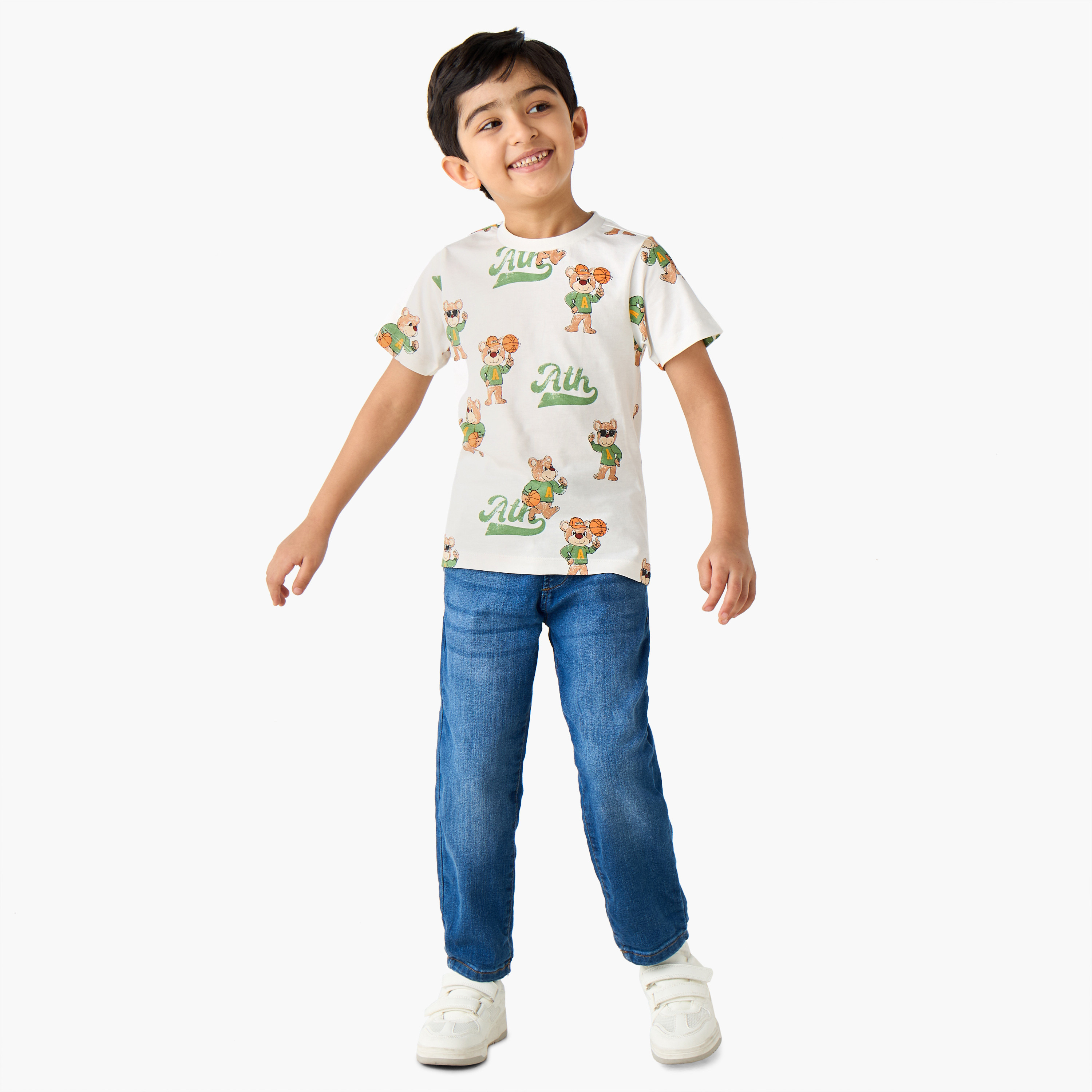 تيشيرت بطبعات وأكمام قصيرة من جونيورز-boys-clothing-tshirtsandpolos-image-2