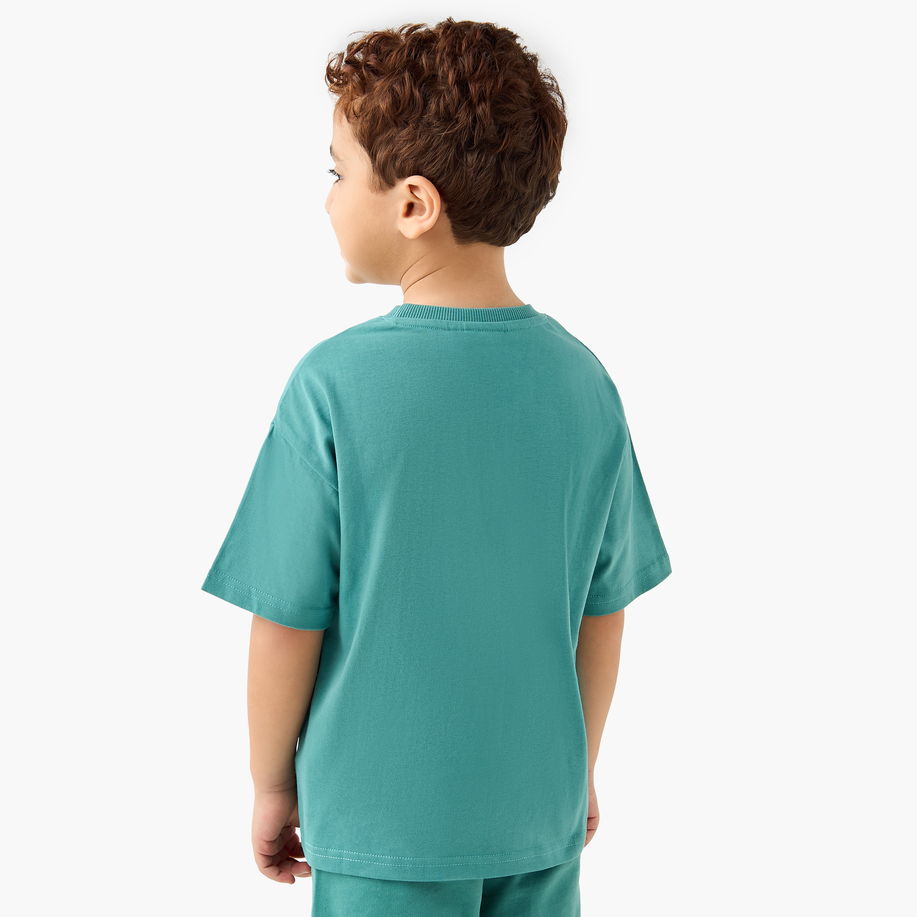 Juniors Printed Crew Neck T-shirt with Short Sleeves - Set of 2-boys-clothing-tshirtsandpolos-image-4