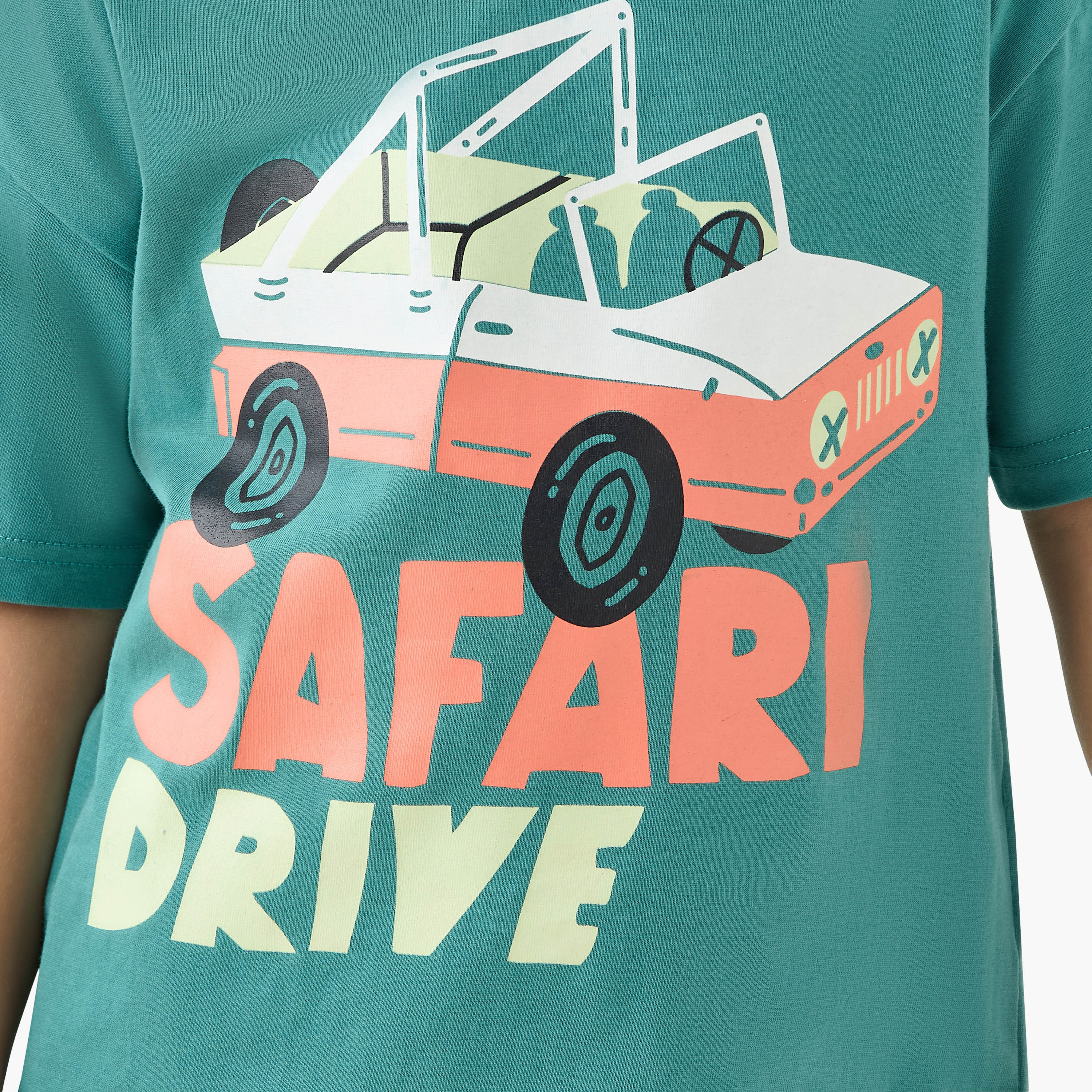 Juniors Printed Crew Neck T-shirt with Short Sleeves - Set of 2-boys-clothing-tshirtsandpolos-image-6