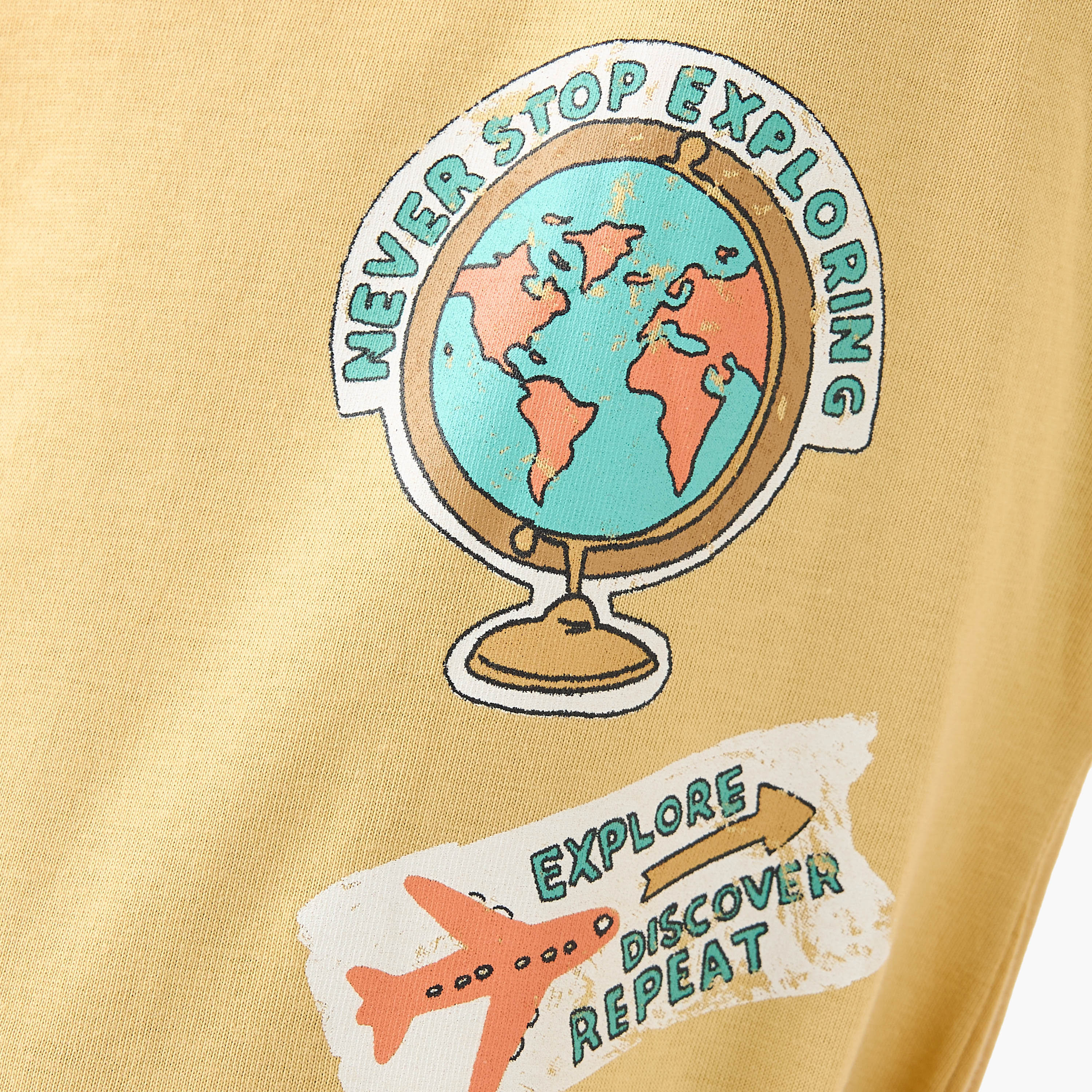 Juniors Printed T-shirt with Short Sleeves - Set of 2-boys-clothing-tshirtsandpolos-image-6