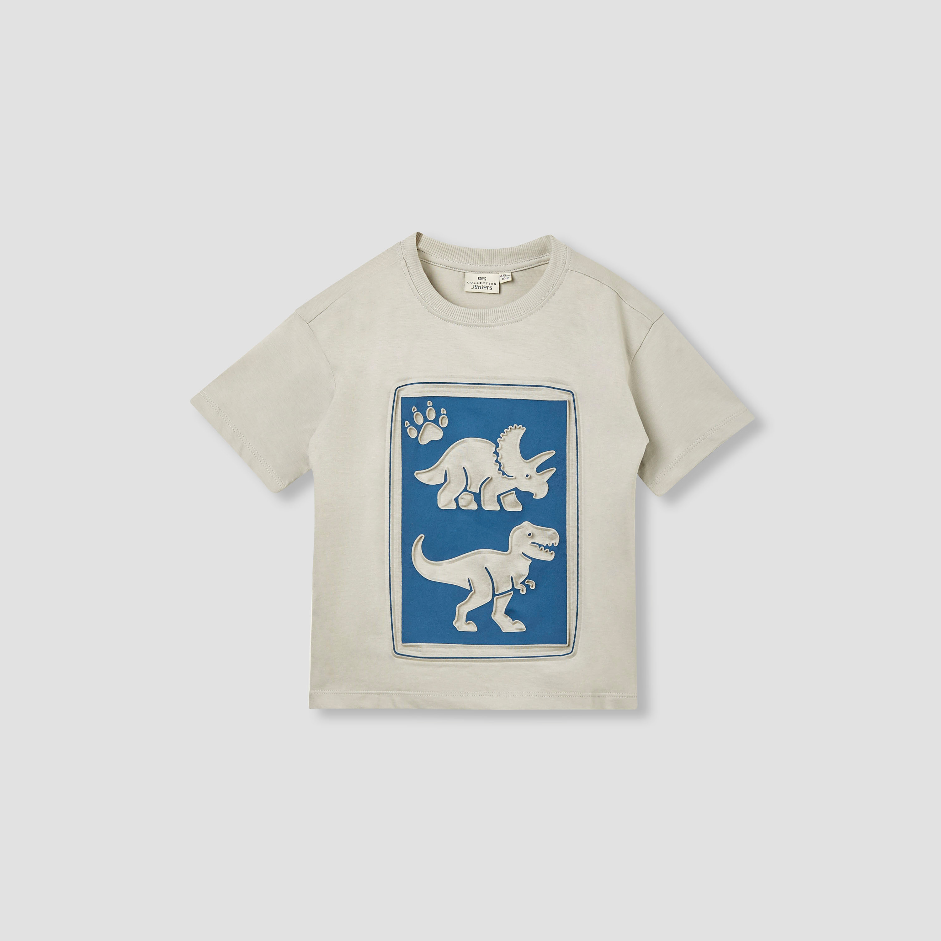 Juniors Dinosaur Print T-shirt-boys-clothing-tshirtsandpolos-image-1