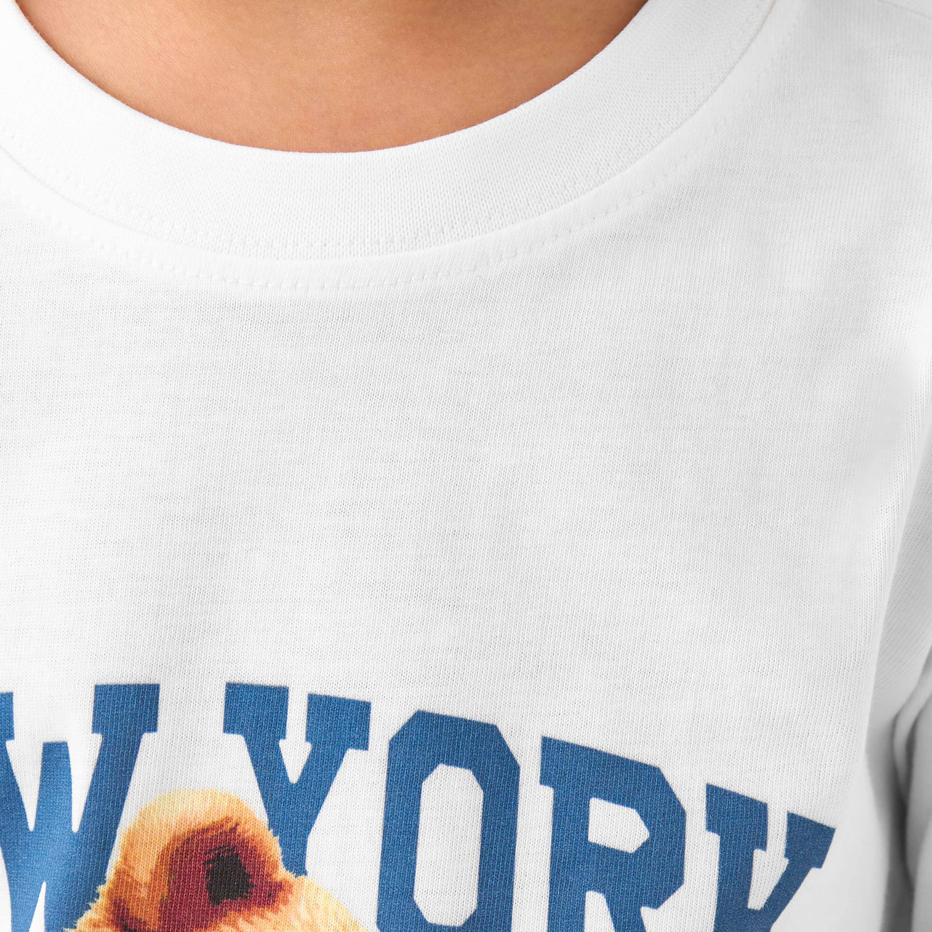 تيشيرت قطن بياقة ضيقة وأكمام طويلة وطبعات جرافيك للأولاد من جونيورز-boys-clothing-tshirtsandpolos-image-5
