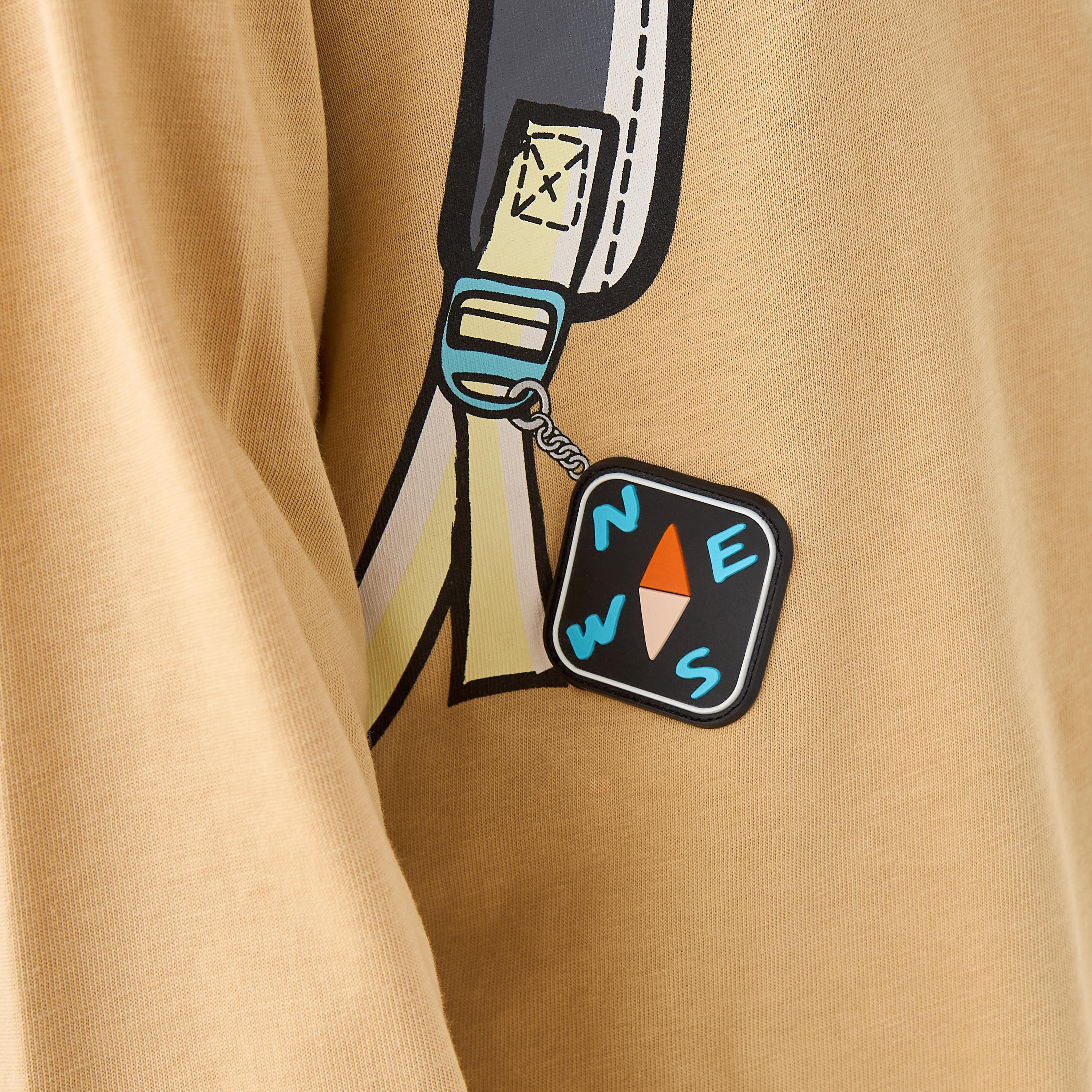 Juniors Backpack Print T-shirt with Long Sleeves-boys-clothing-tshirtsandpolos-image-5