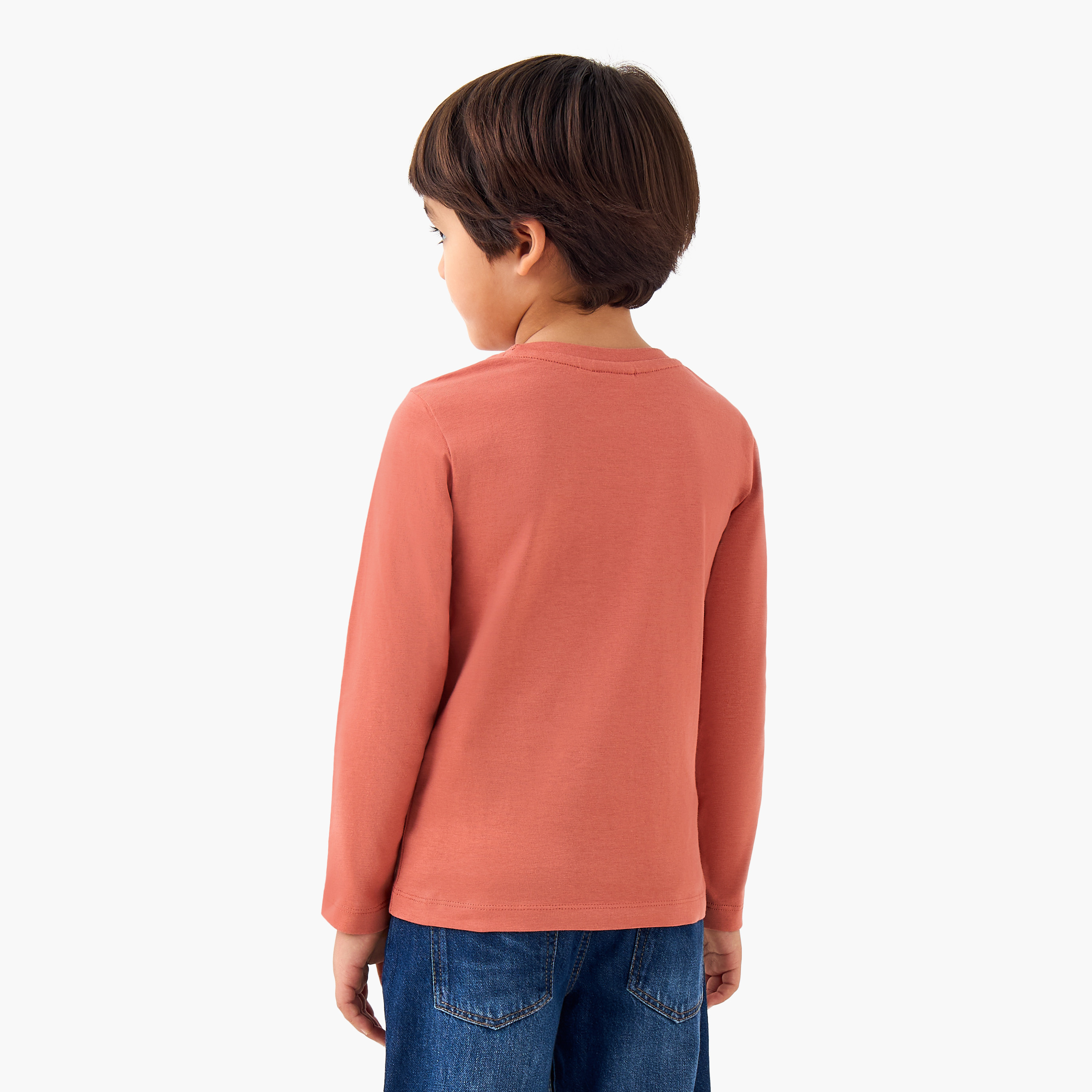 تيشيرت ولادي قطني بأكمام طويلة وطبعات من جونيورز-boys-clothing-tshirtsandpolos-image-3