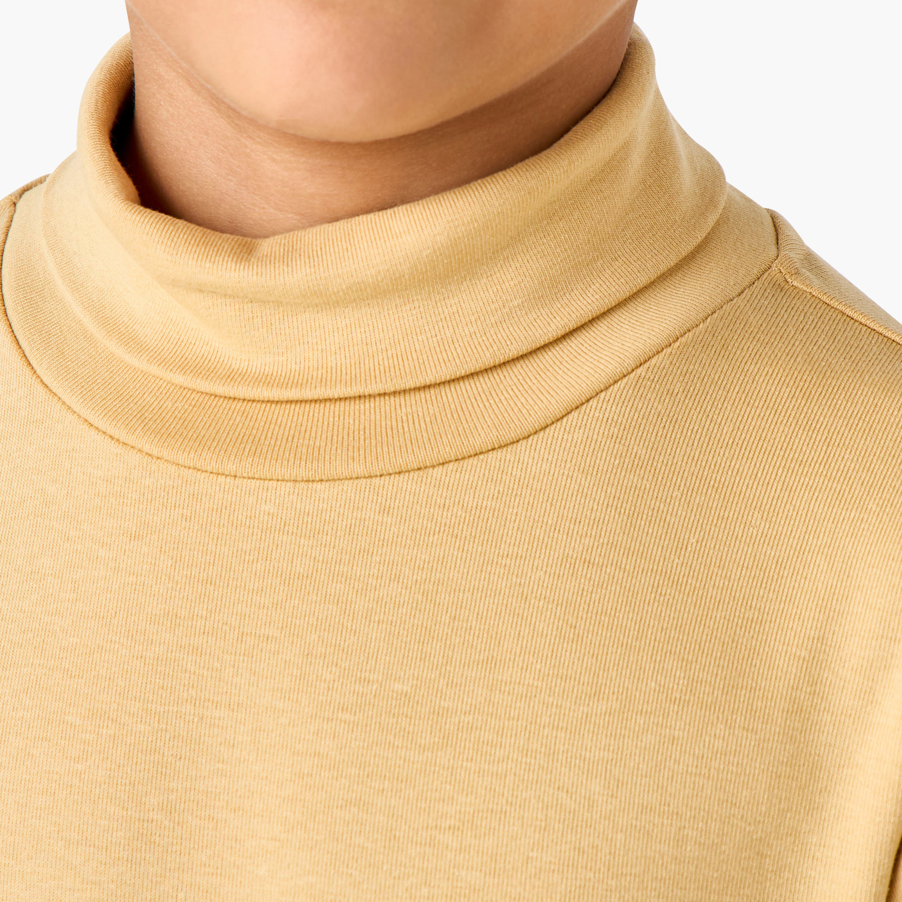 Juniors Boys Turtleneck T-shirt - Cotton Blend - Long Sleeves-boys-clothing-tshirtsandpolos-image-5