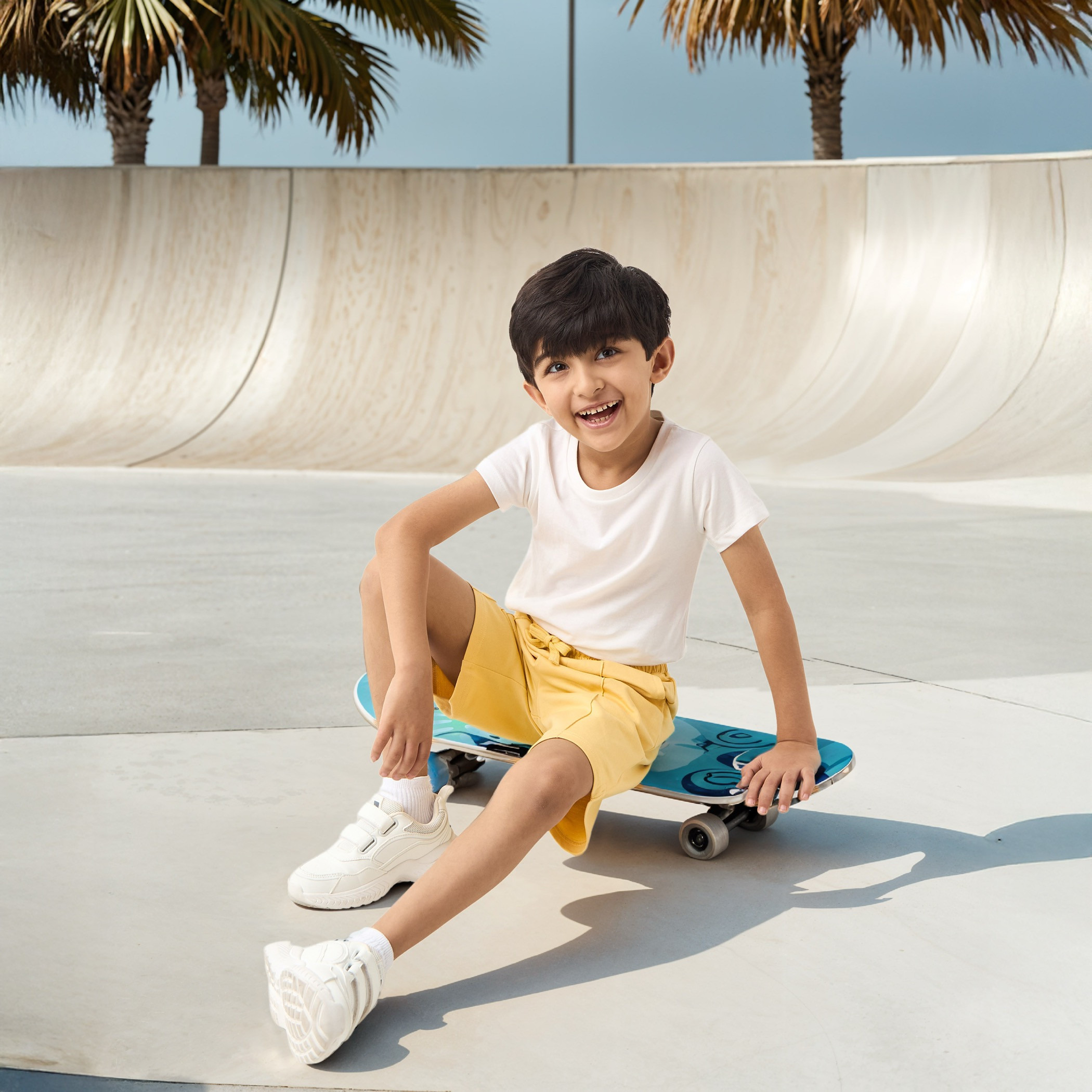Juniors Solid Shorts with Drawstring Closure and Pockets-boys-clothing-bottoms-shorts-image-2