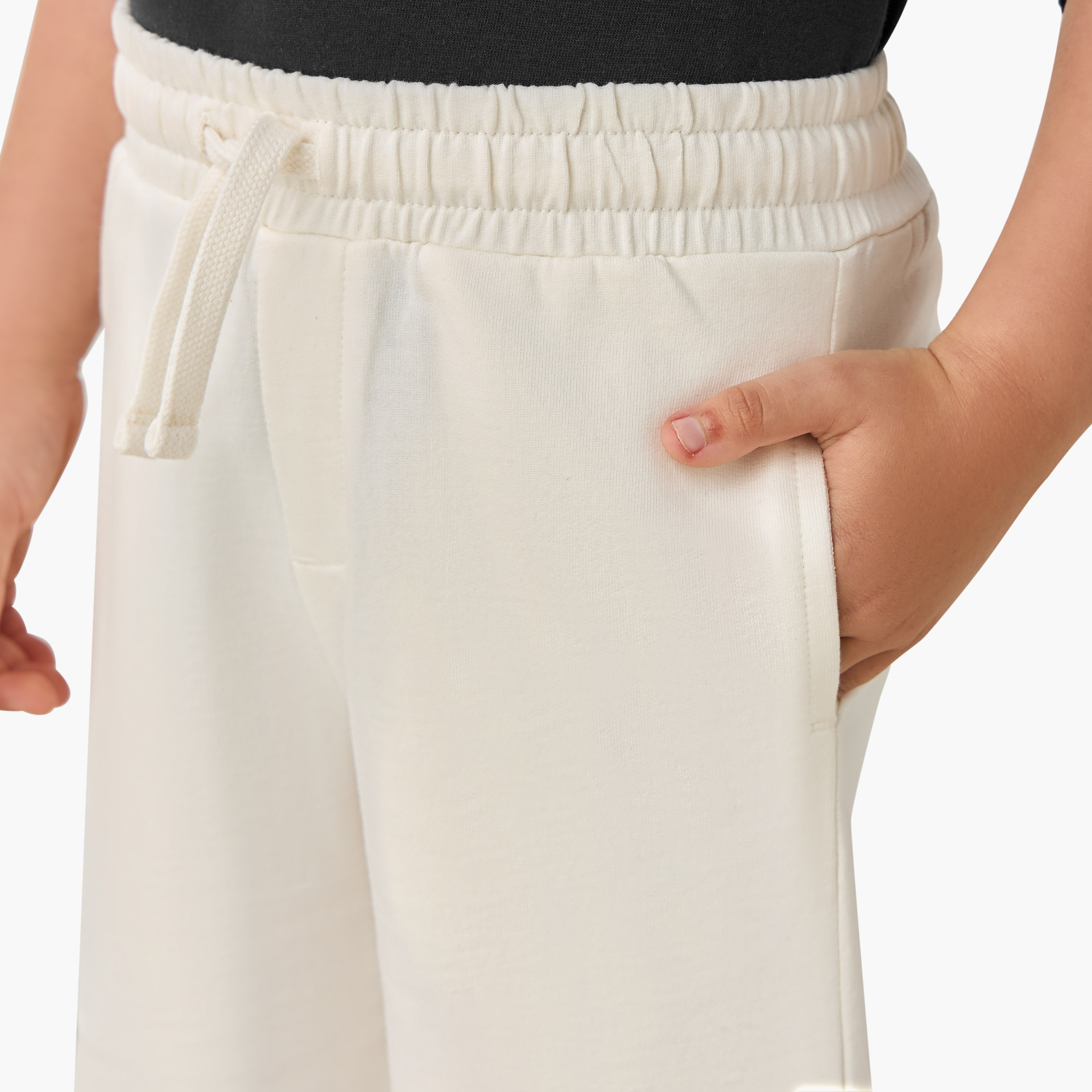 Juniors Boys Shorts with Elastic Waist - Cotton - Knee Length-baby-boys-clothing-bottoms-shorts-image-5