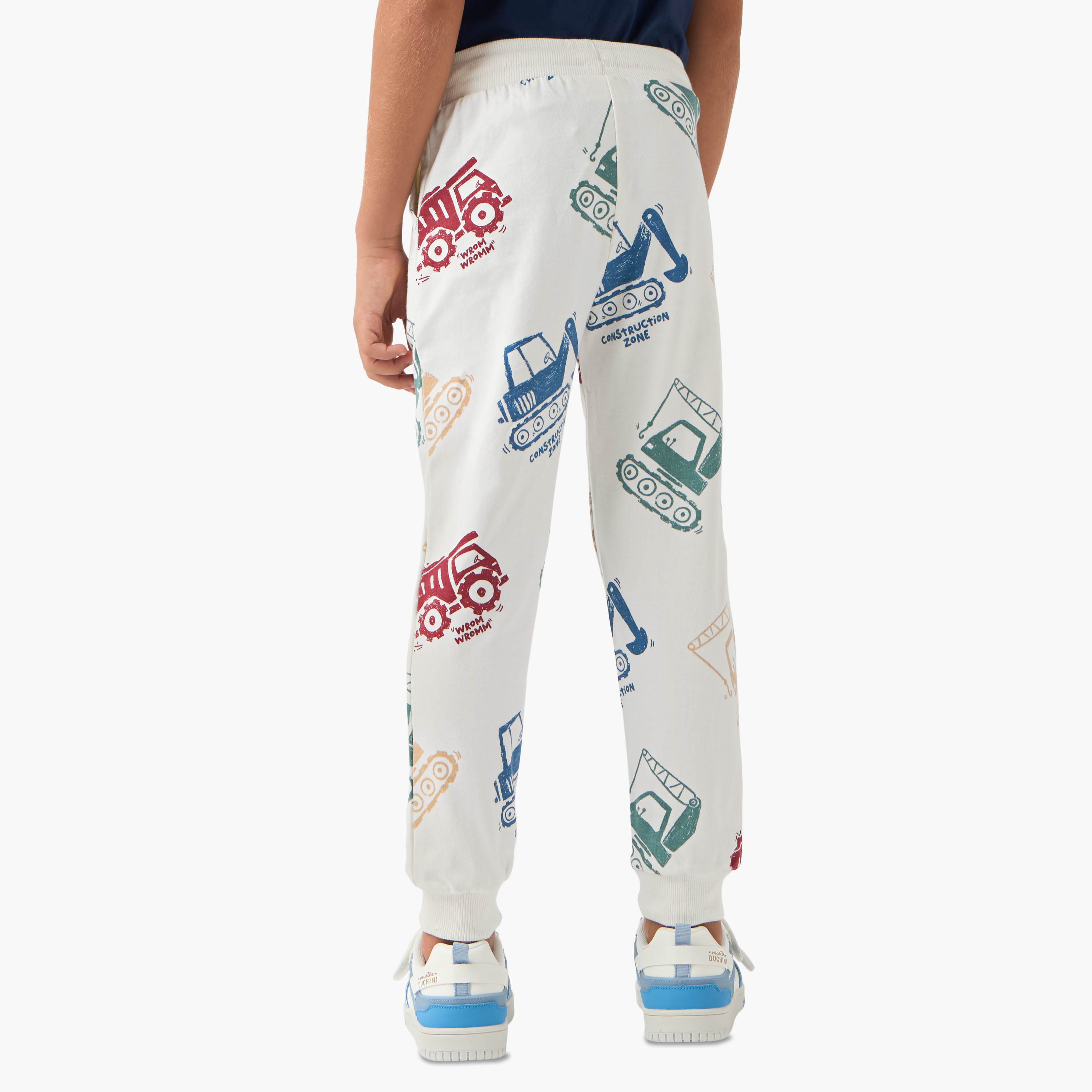 Juniors Printed Joggers with Pockets-boys-clothing-bottoms-joggersandtrackpants-image-3