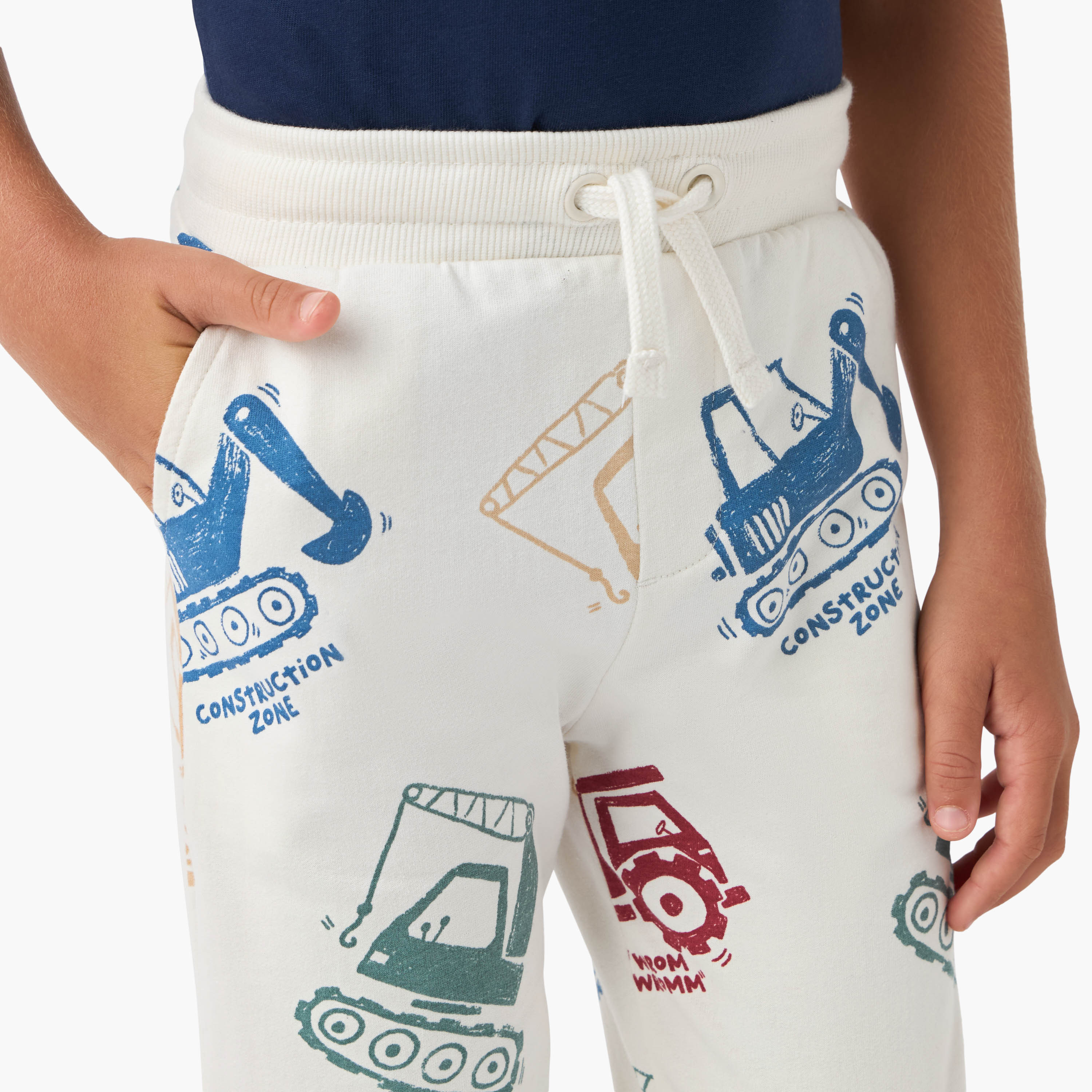 Juniors Printed Joggers with Pockets-boys-clothing-bottoms-joggersandtrackpants-image-4