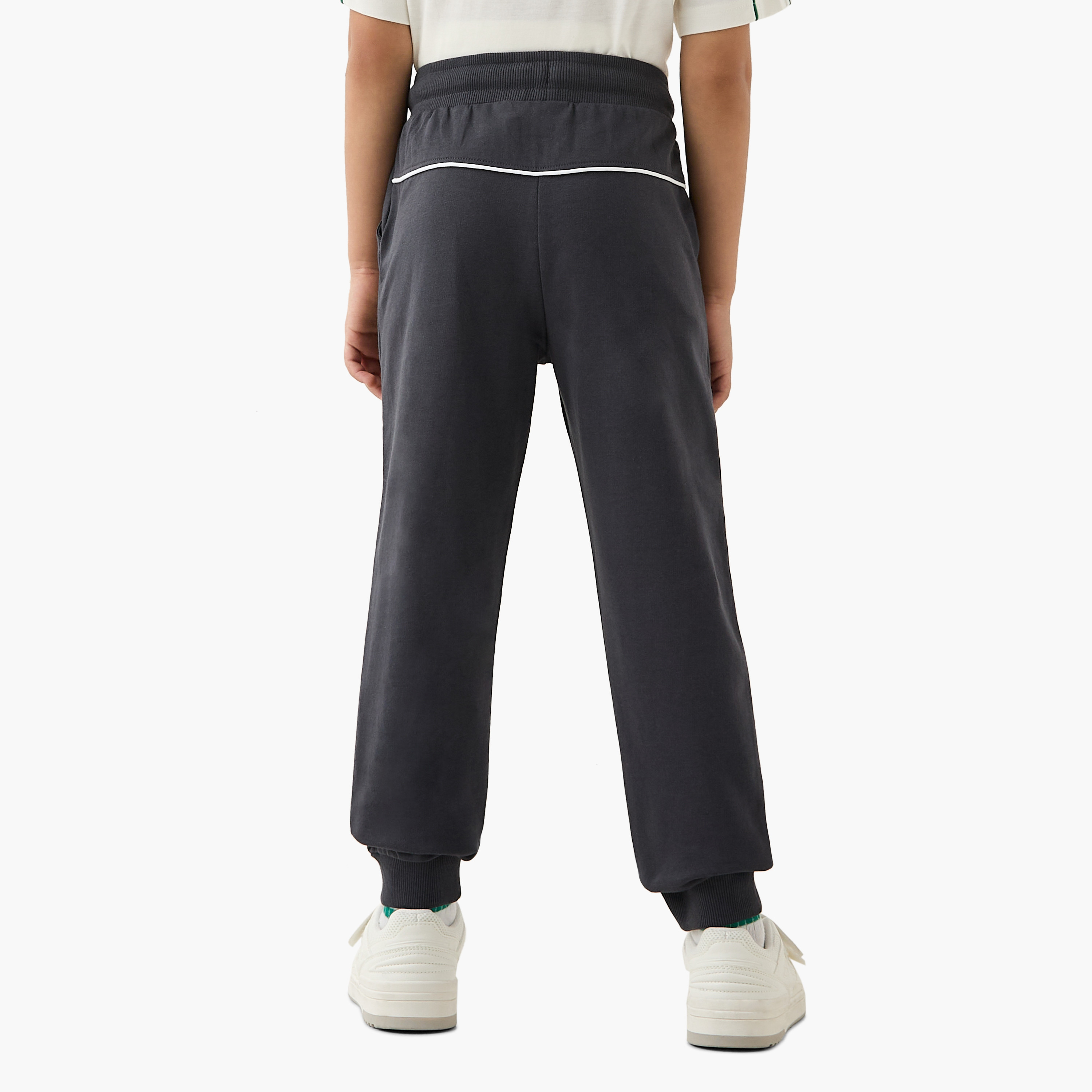 Juniors KSA National Day Print Joggers with Drawstring Closure-boys-clothing-bottoms-joggersandtrackpants-image-3
