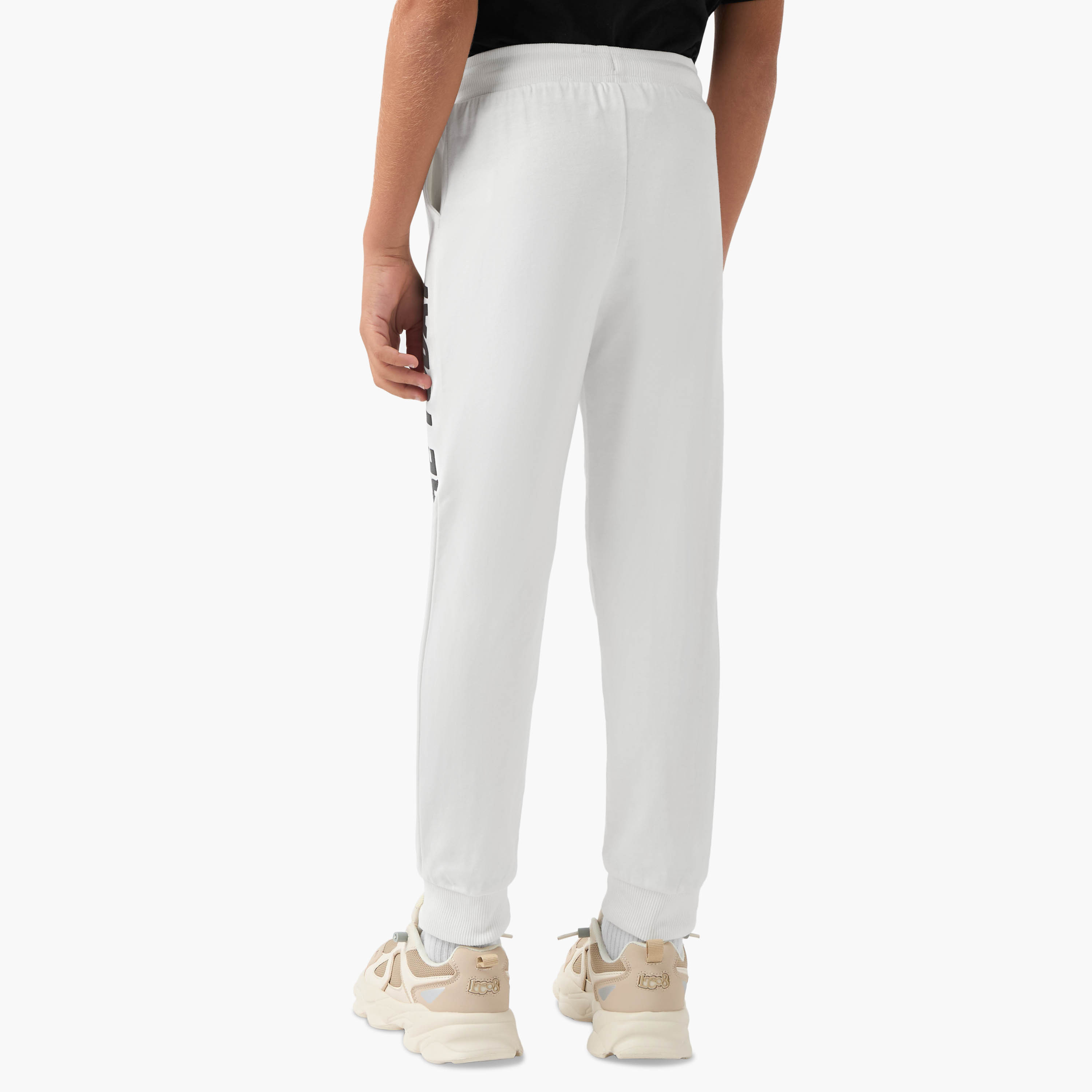 Juniors Slogan Print Joggers with Pockets-boys-clothing-bottoms-joggersandtrackpants-image-3