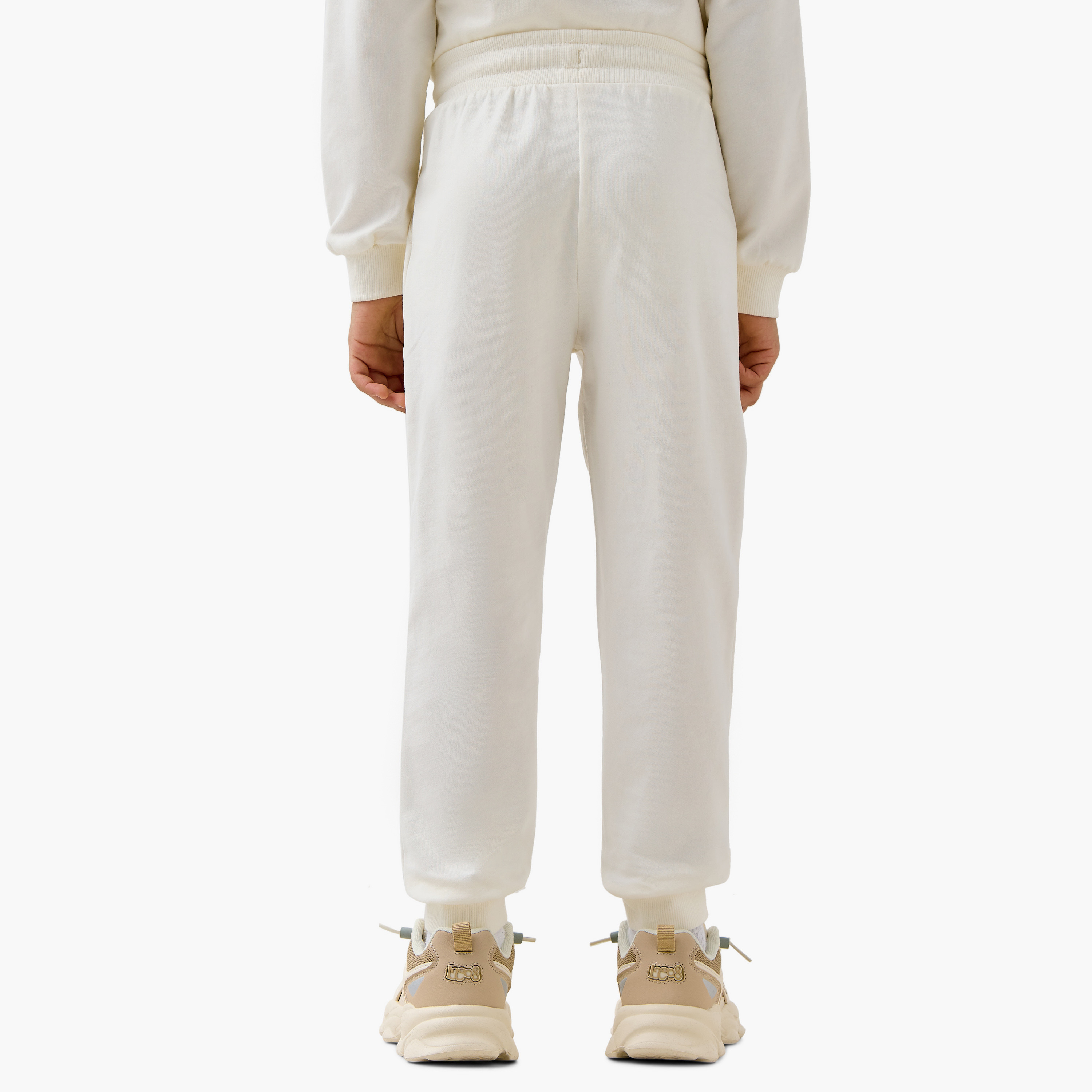 Juniors Slogan Print Joggers with Drawstring Closure and Pockets-boys-clothing-bottoms-joggersandtrackpants-image-3
