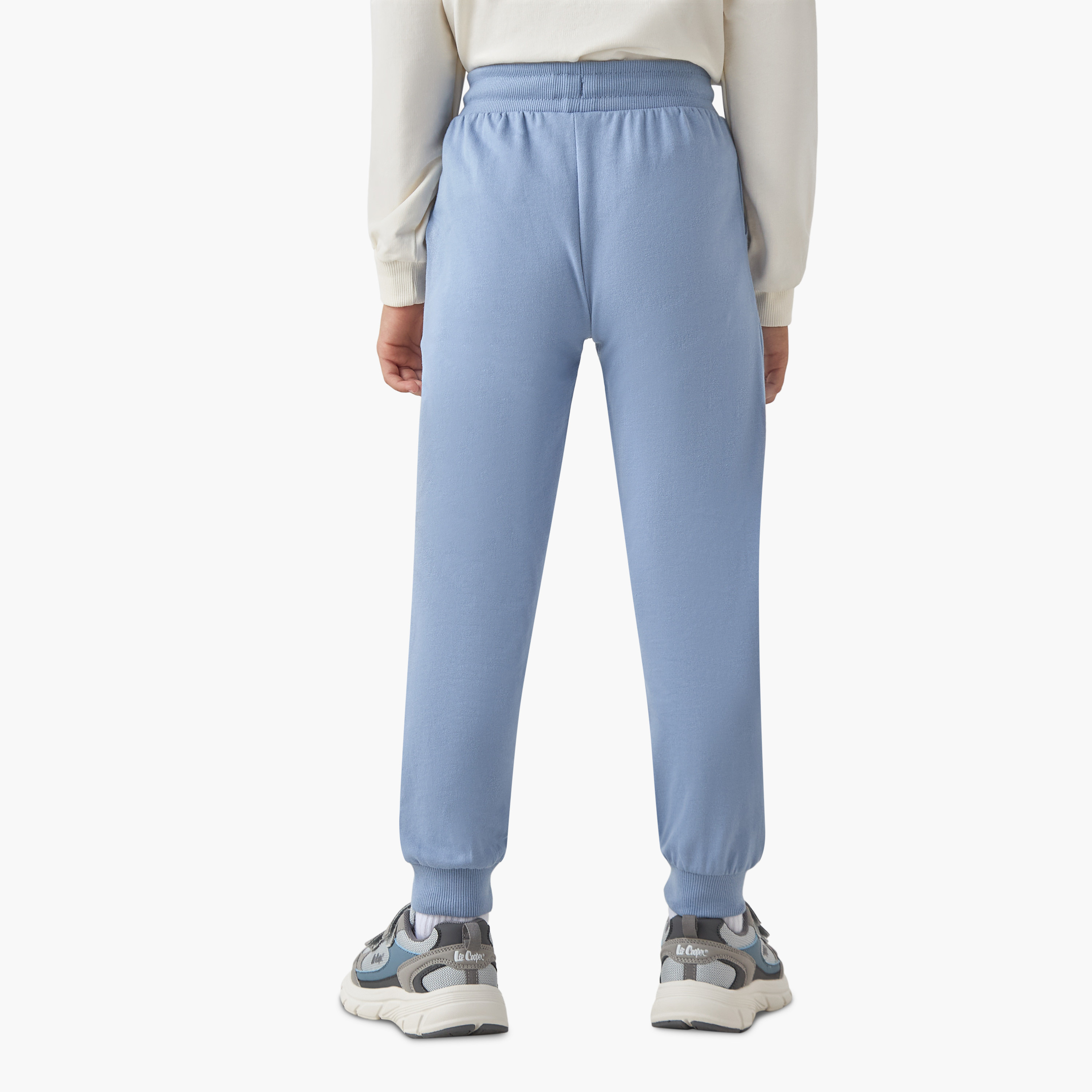 Juniors Boys' Joggers with Print - Cotton - Drawstring Waist-boys-clothing-bottoms-joggersandtrackpants-image-3