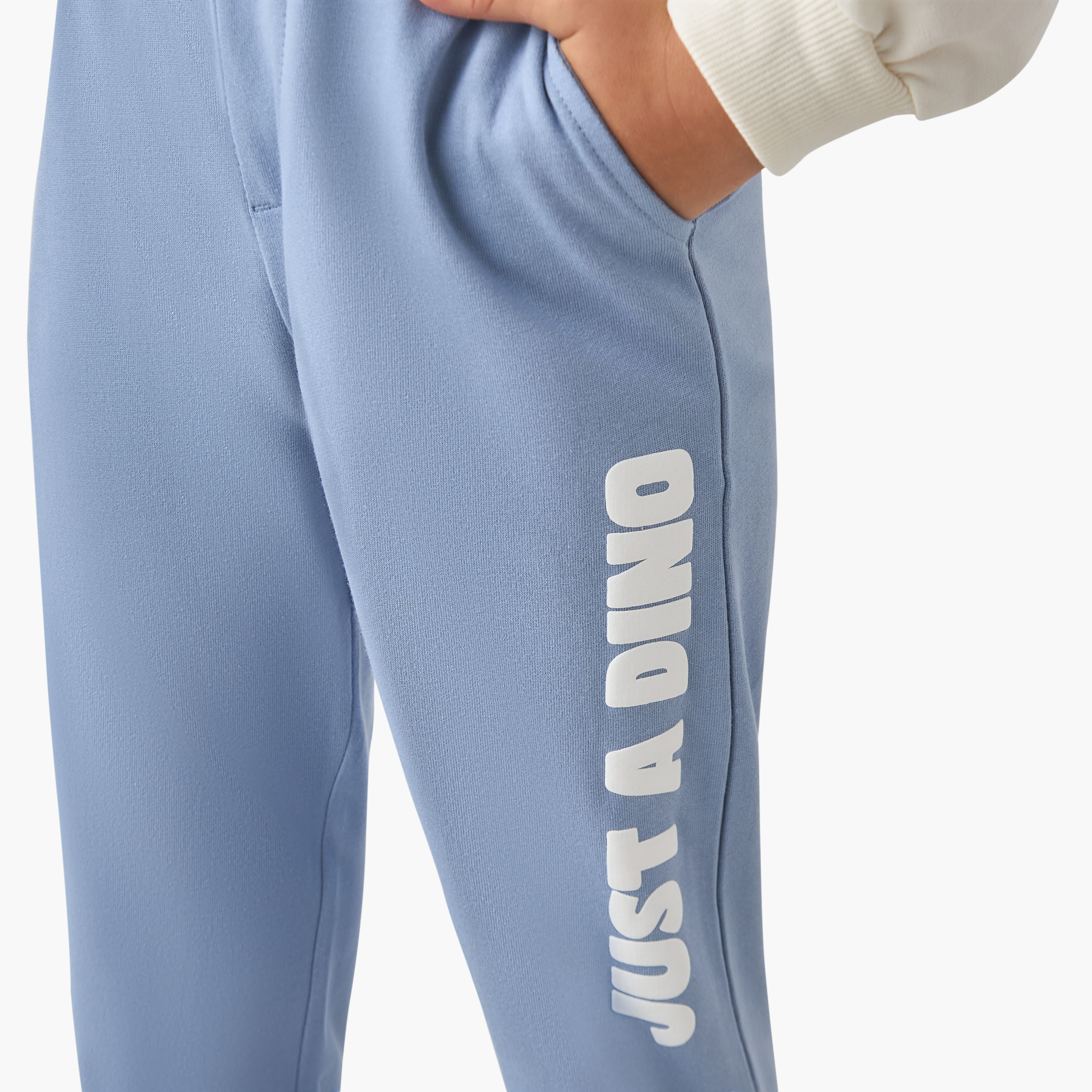 Juniors Boys' Joggers with Print - Cotton - Drawstring Waist-boys-clothing-bottoms-joggersandtrackpants-image-4