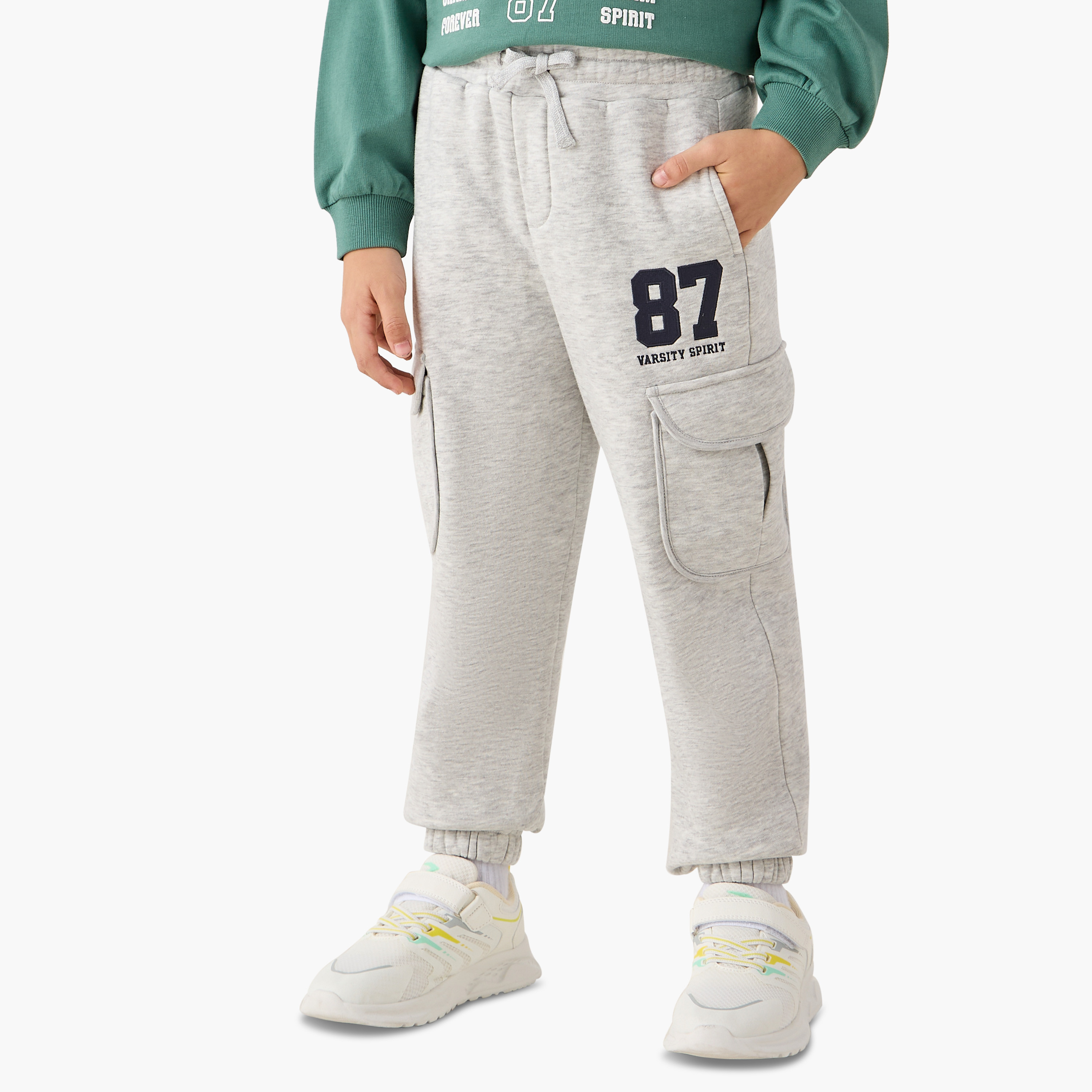 Juniors Printed Cargo Joggers with Pockets-boys-clothing-bottoms-joggersandtrackpants-image-1