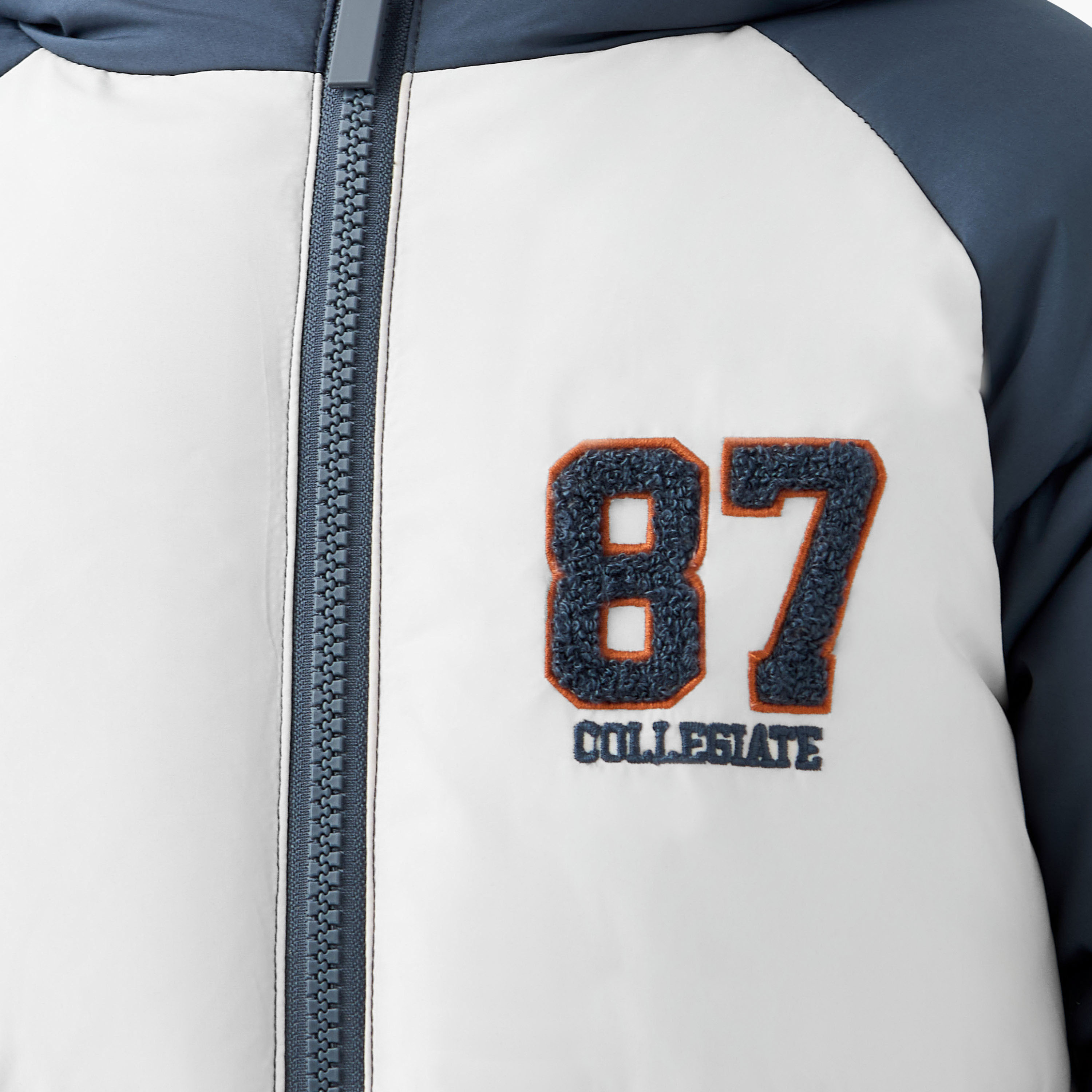 Juniors Colourblock Hooded Heavy Jacket with Zip Closure-boys-clothing-jacketsandcoats-image-5