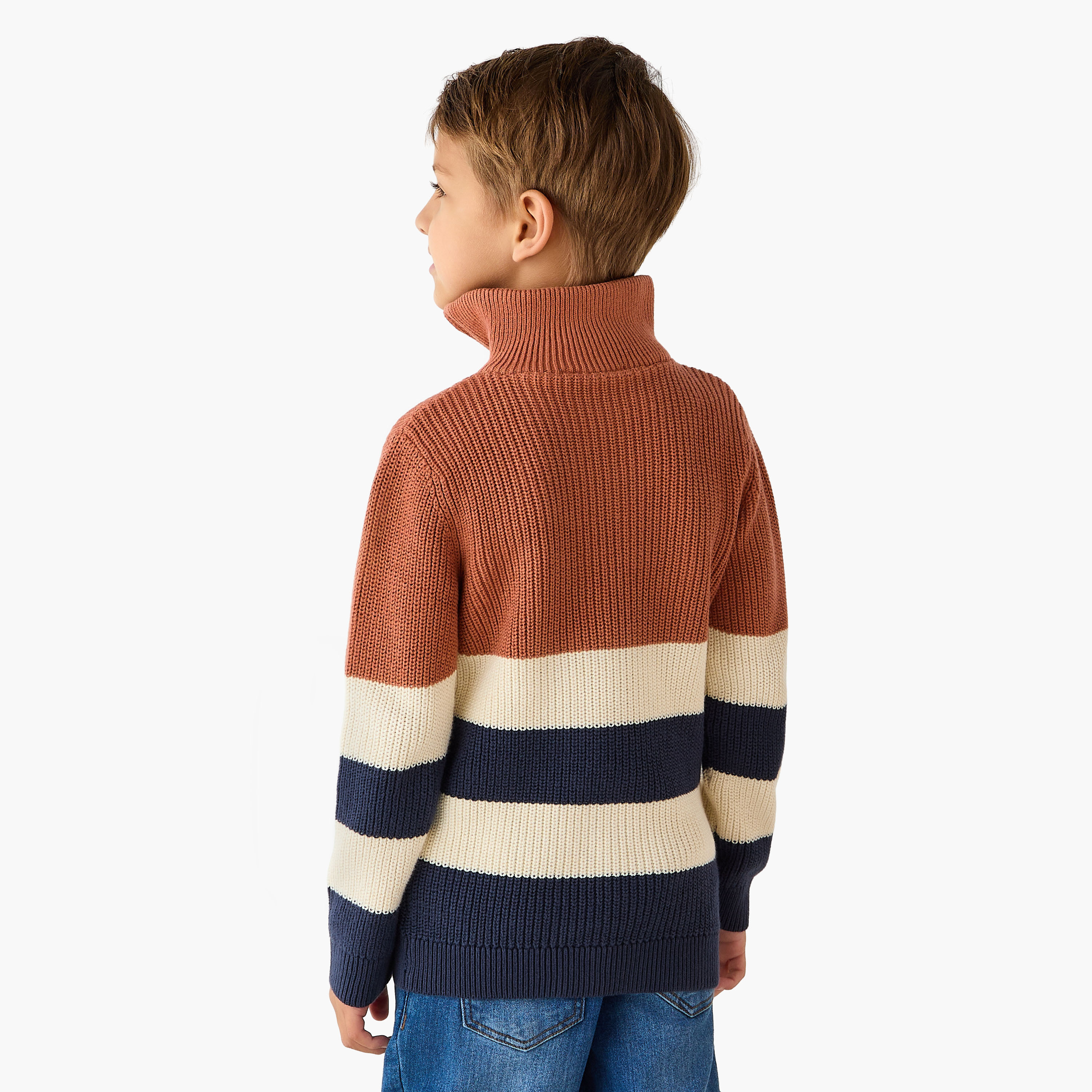 Juniors Striped Pullover with Long Sleeves-baby-boys-clothing-jumpersandcardigans-image-3