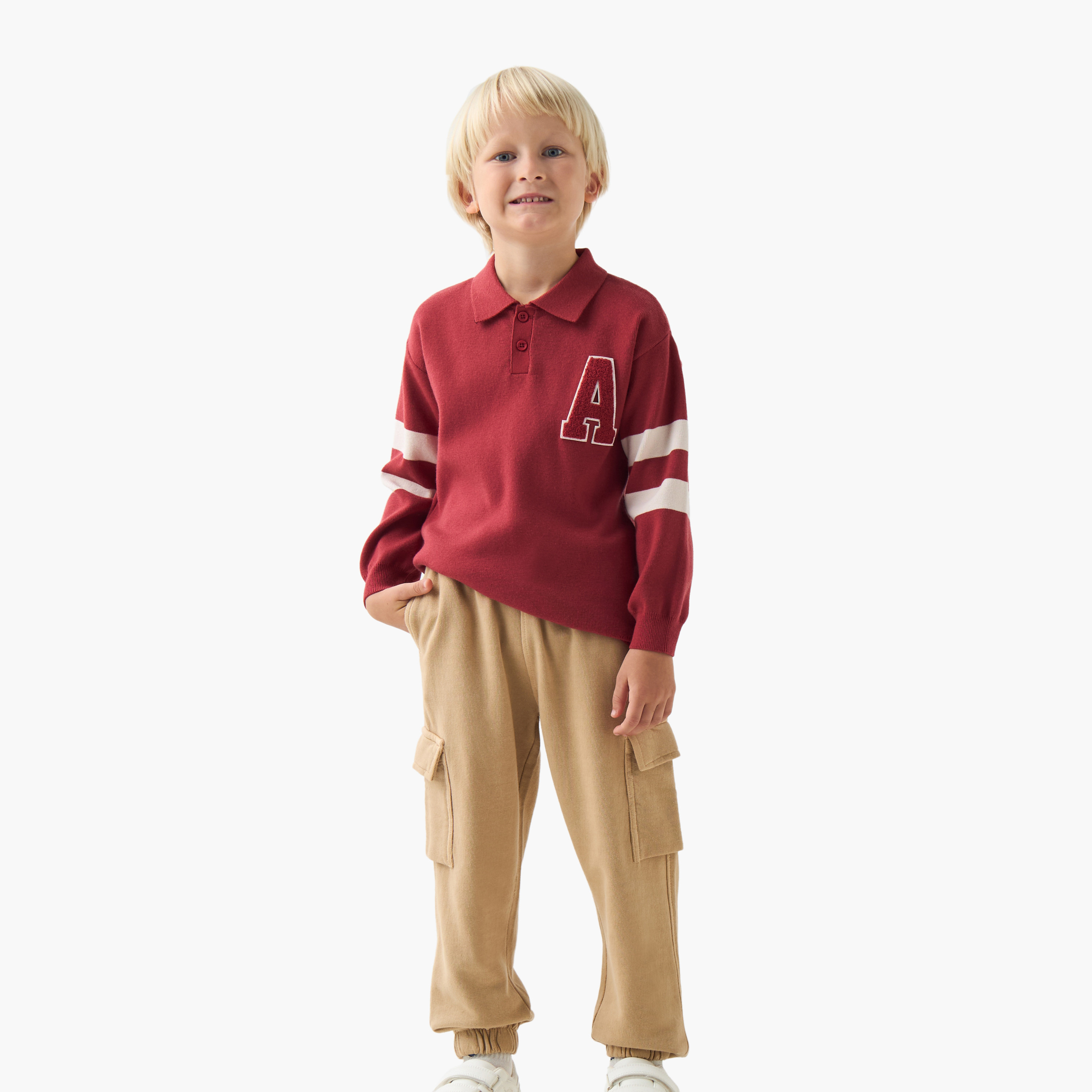 Juniors Embroidered Pullover with Long Sleeves-baby-boys-clothing-jumpersandcardigans-image-2
