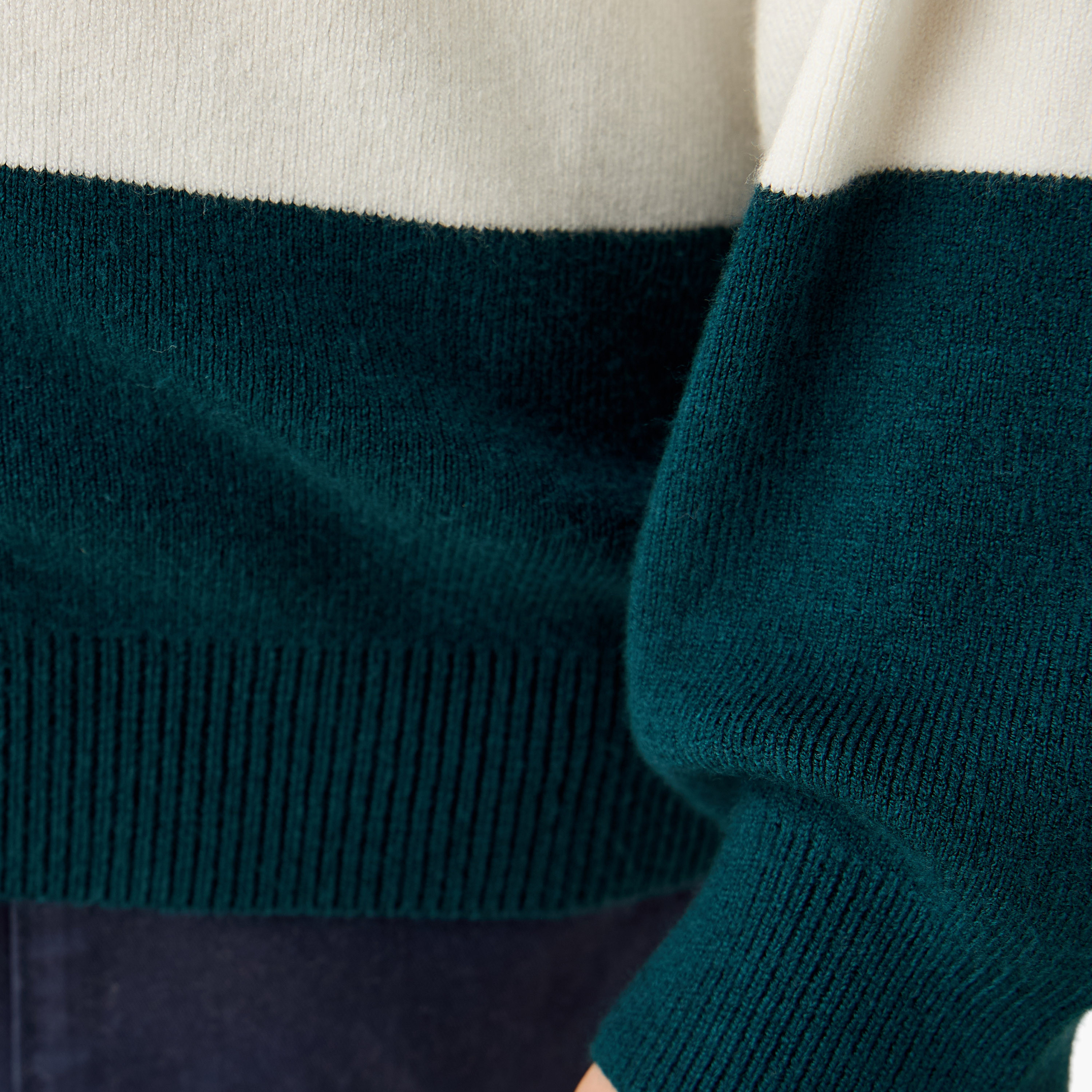 Juniors Colourblock Polo Pullover with Long Sleeves-baby-boys-clothing-jumpersandcardigans-image-5