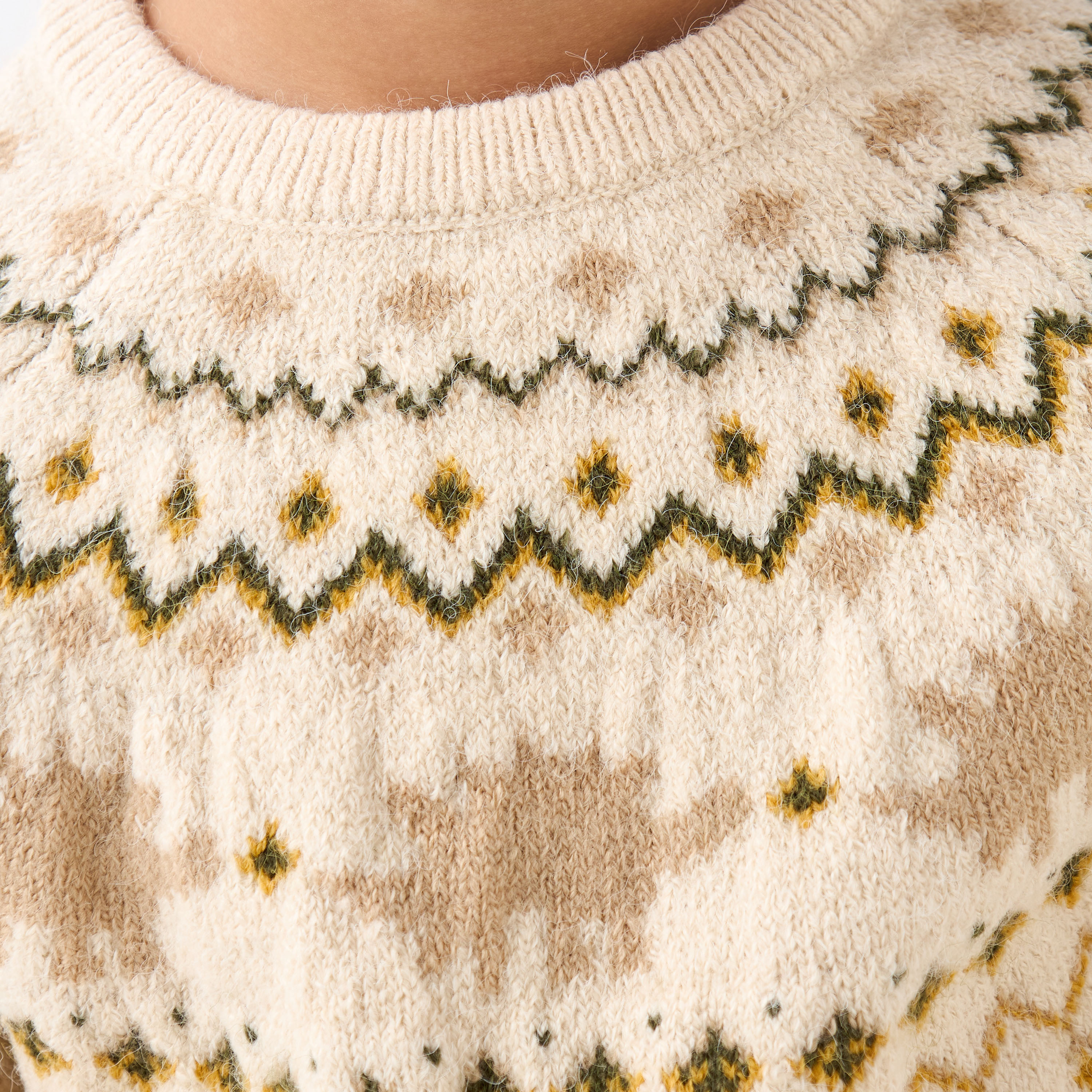 بلوفر بياقة ضيقة وأكمام طويلة وطبعات للأولاد من جونيورز-baby-boys-clothing-jumpersandcardigans-image-1